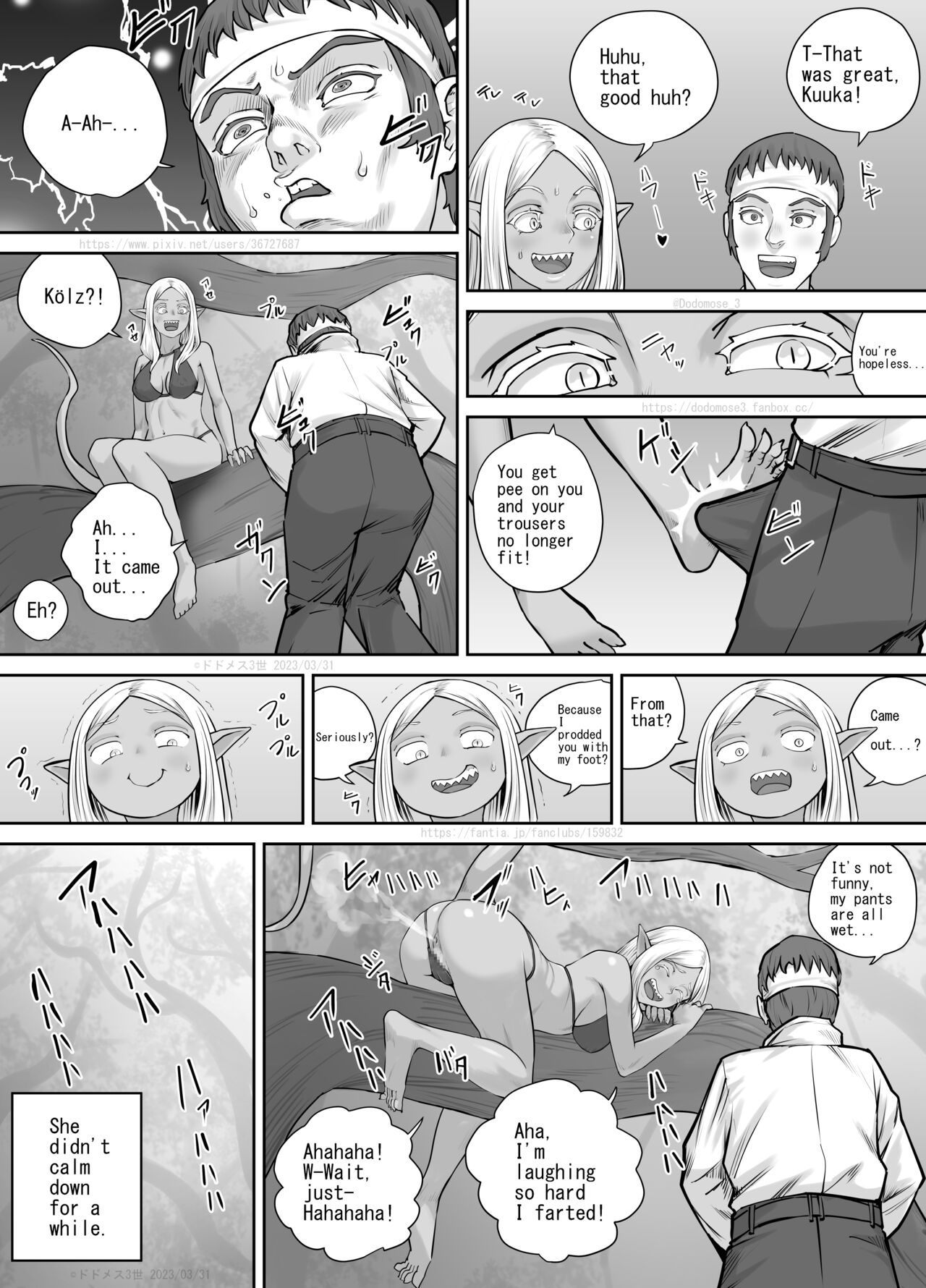 Mori ni Sumu Kaibutsu no Onnanoko no Hanashi - Page 24