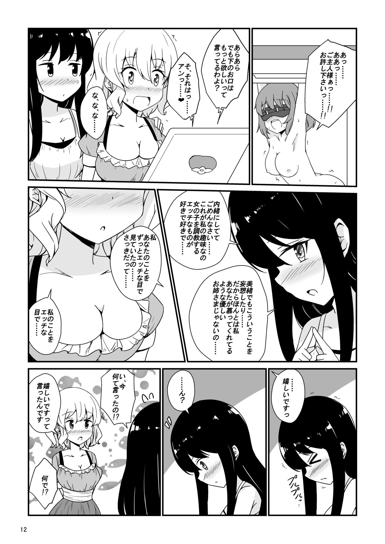 Watashi, Onee-sama no Yuri Dorei ni Narimasu - Page 13