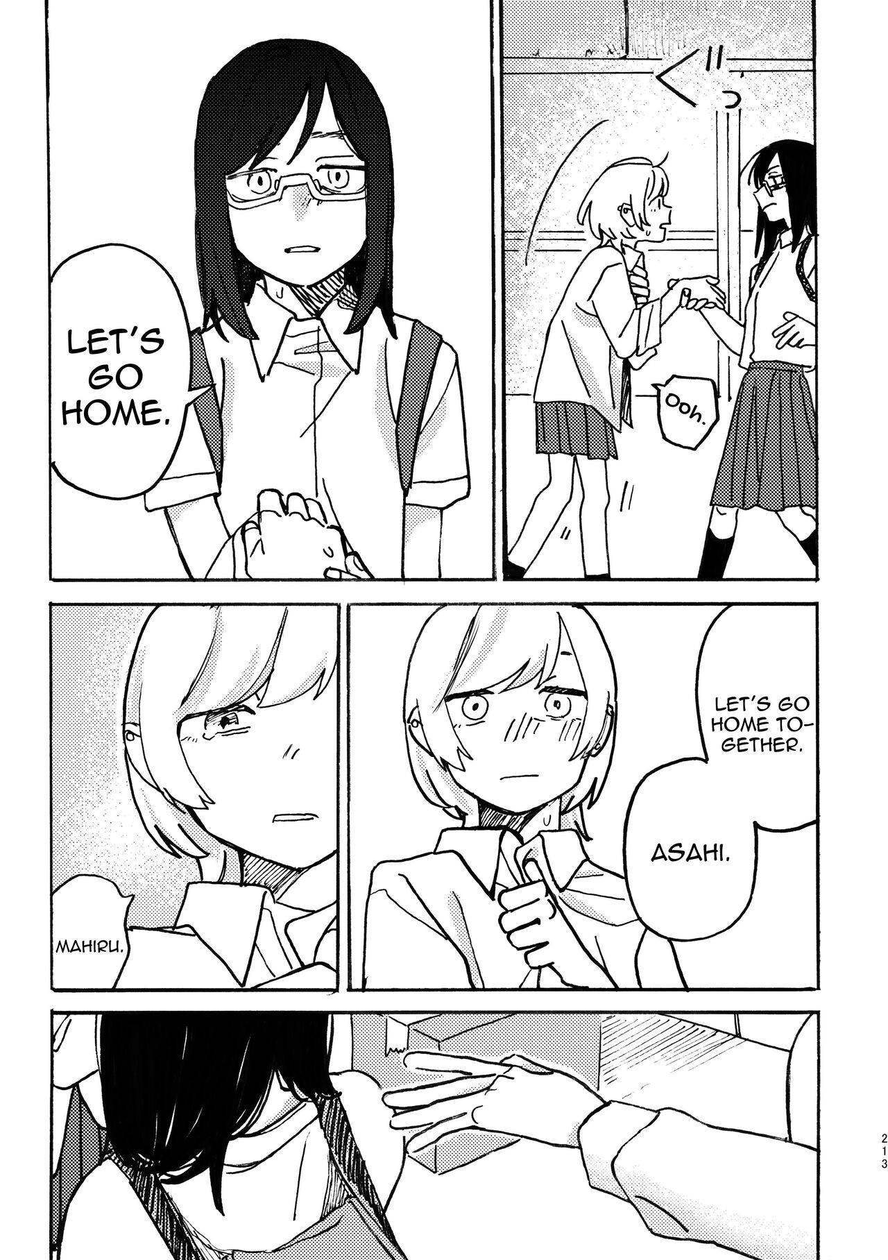 3P Yuri Ecchi Anthology - Page 214