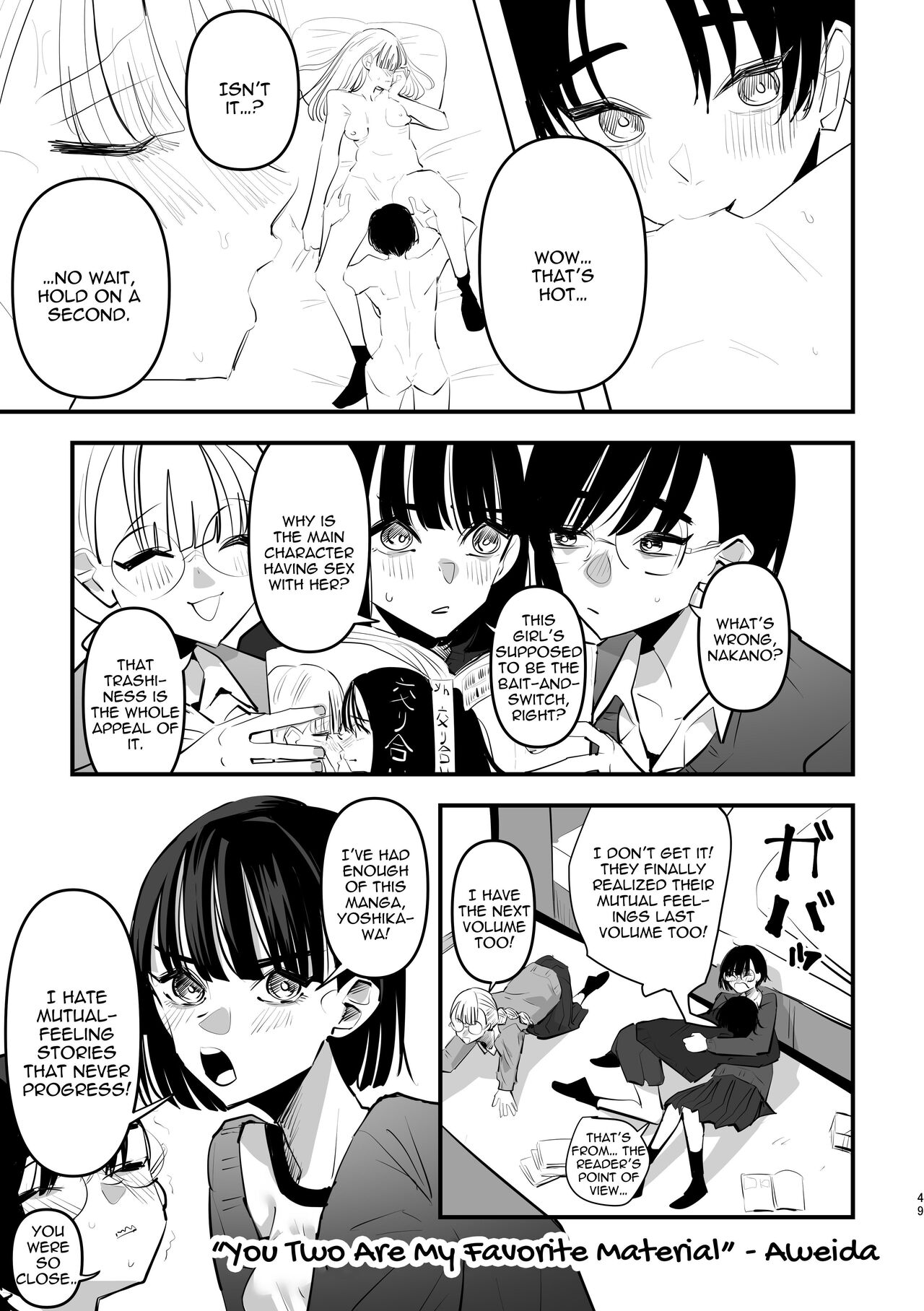 3P Yuri Ecchi Anthology - Page 50