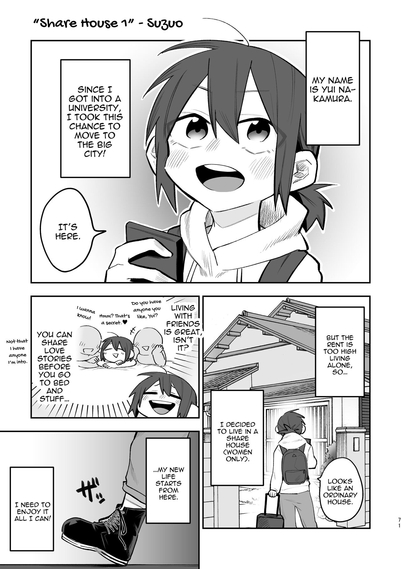 3P Yuri Ecchi Anthology - Page 72