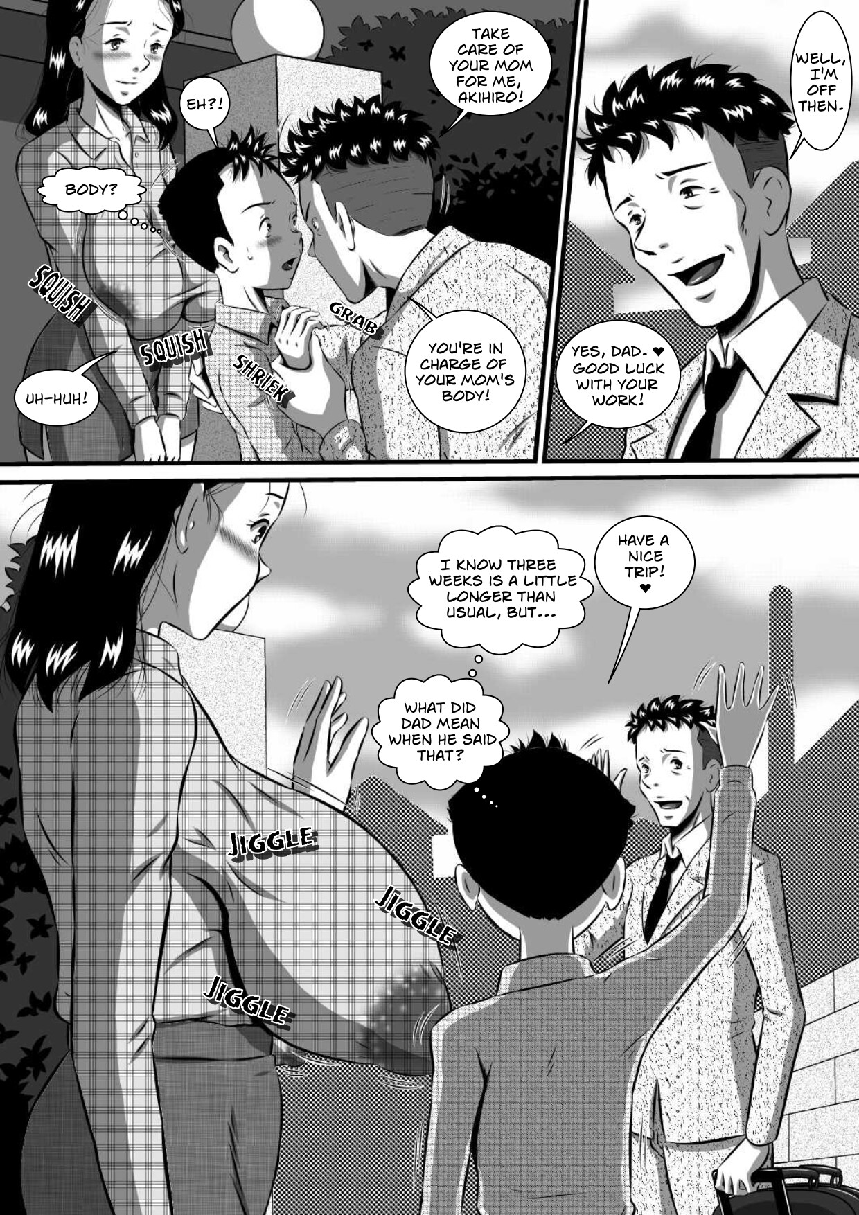 Mama no Karada wa Boku no Mono! Papa ni Kakurete Sex Zanmai! | Mom's Body Is Mine - Mother And Son Incest Sex Behind Dad's Back - Page 2