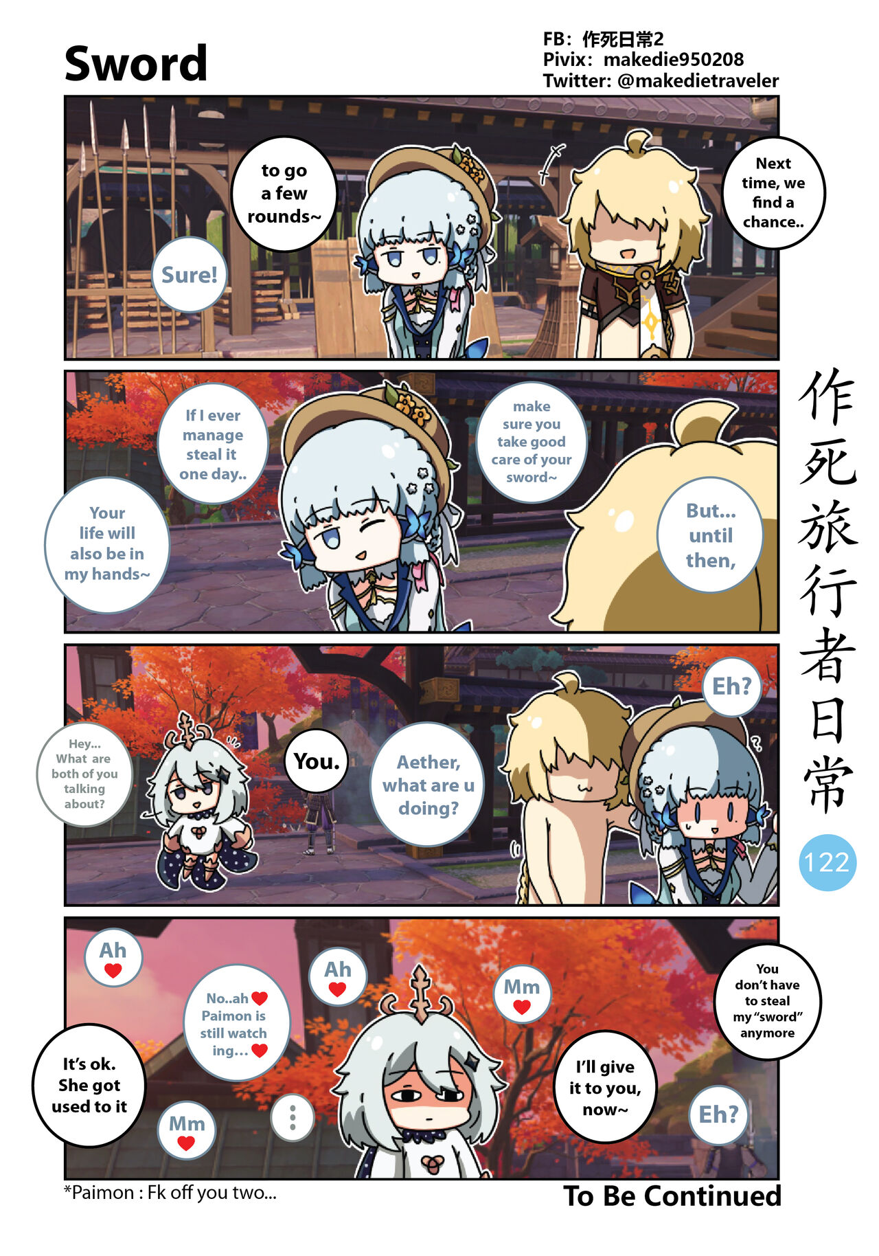 Make Die Traveler Daily Life - Page 124