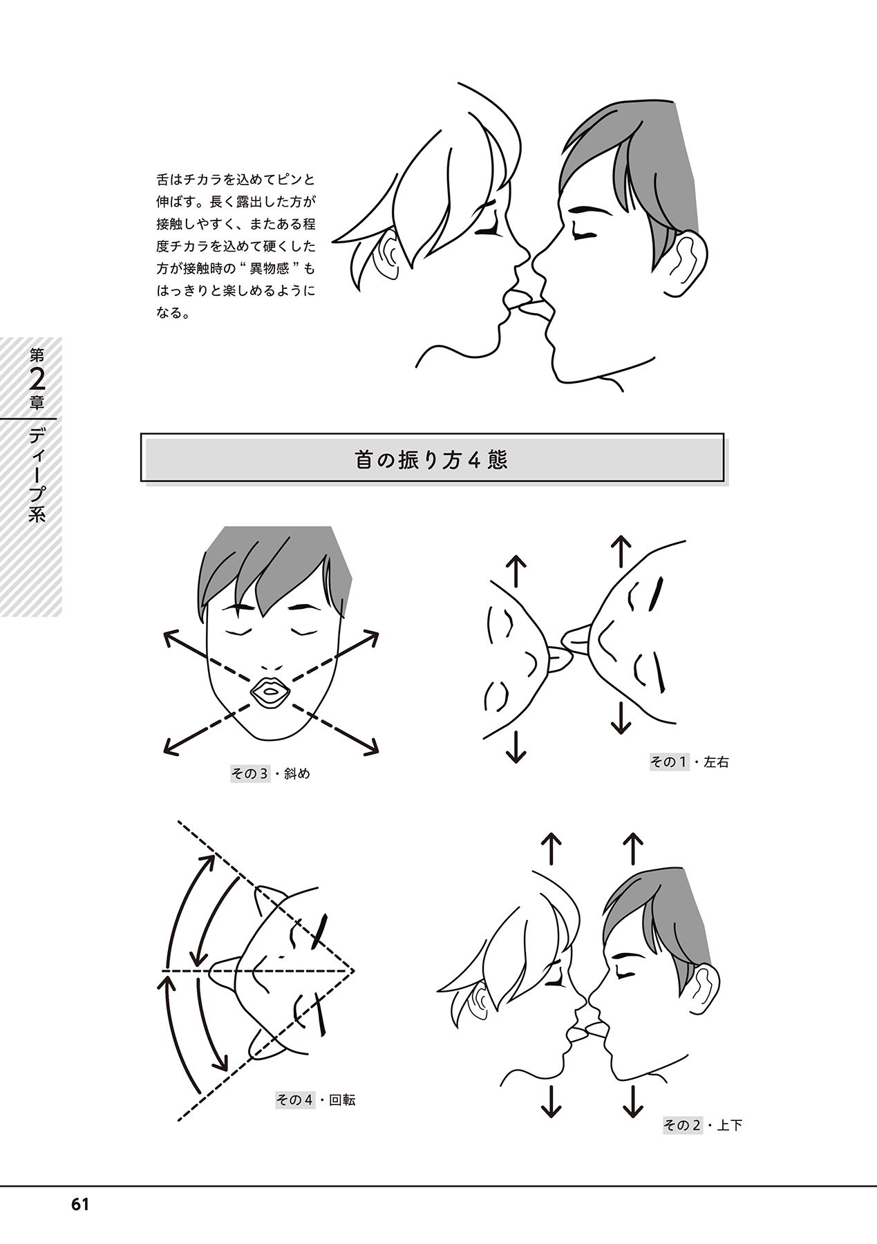 唇と舌の性感開発・キス完全マニュアル イラスト版……とろキス - Page 63
