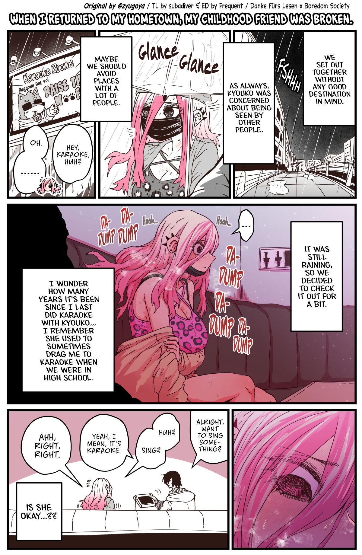 When I Returned to My Hometown, My Childhood Friend was Broken - Page 8