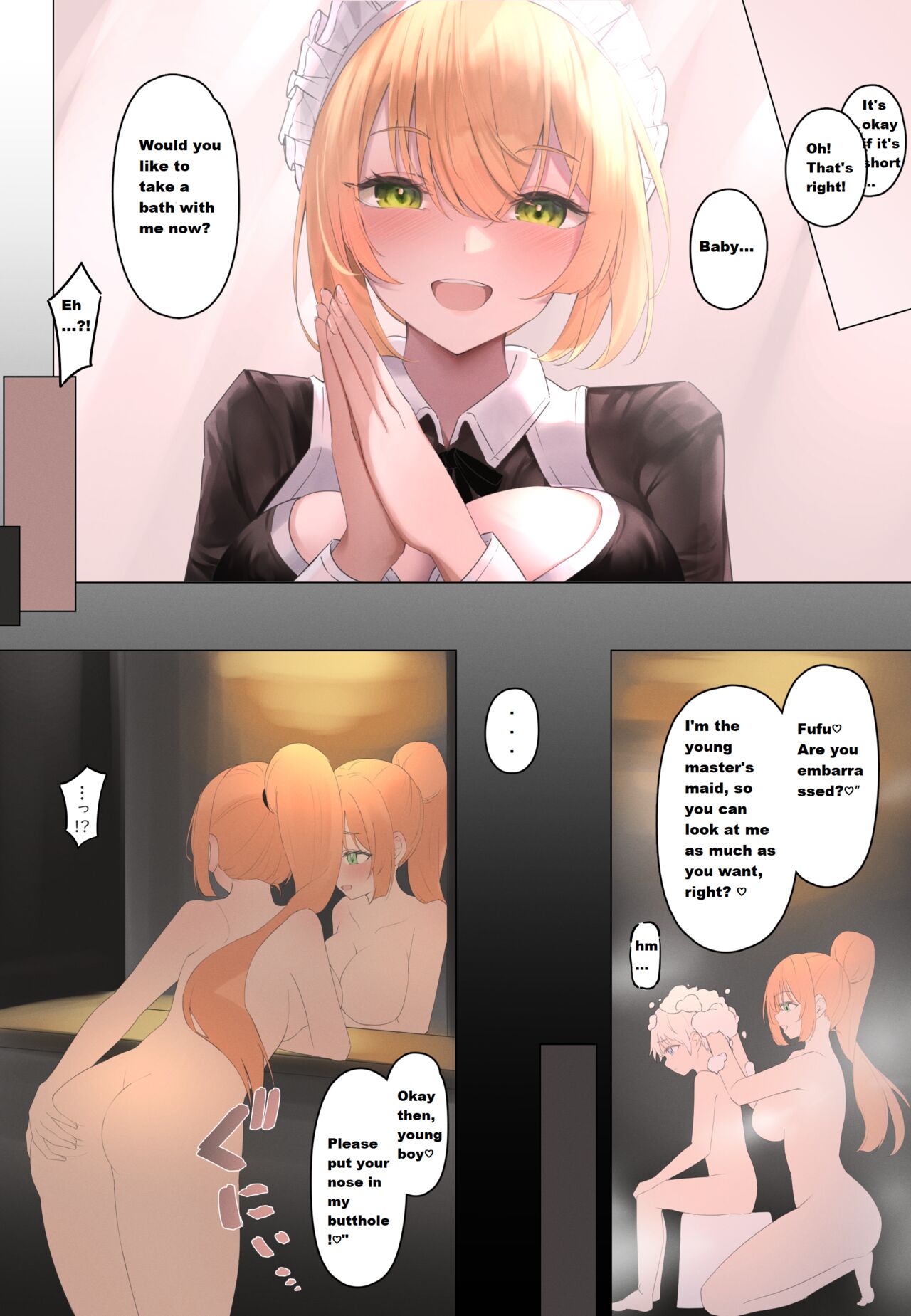 Maids farting their Master - Page 28