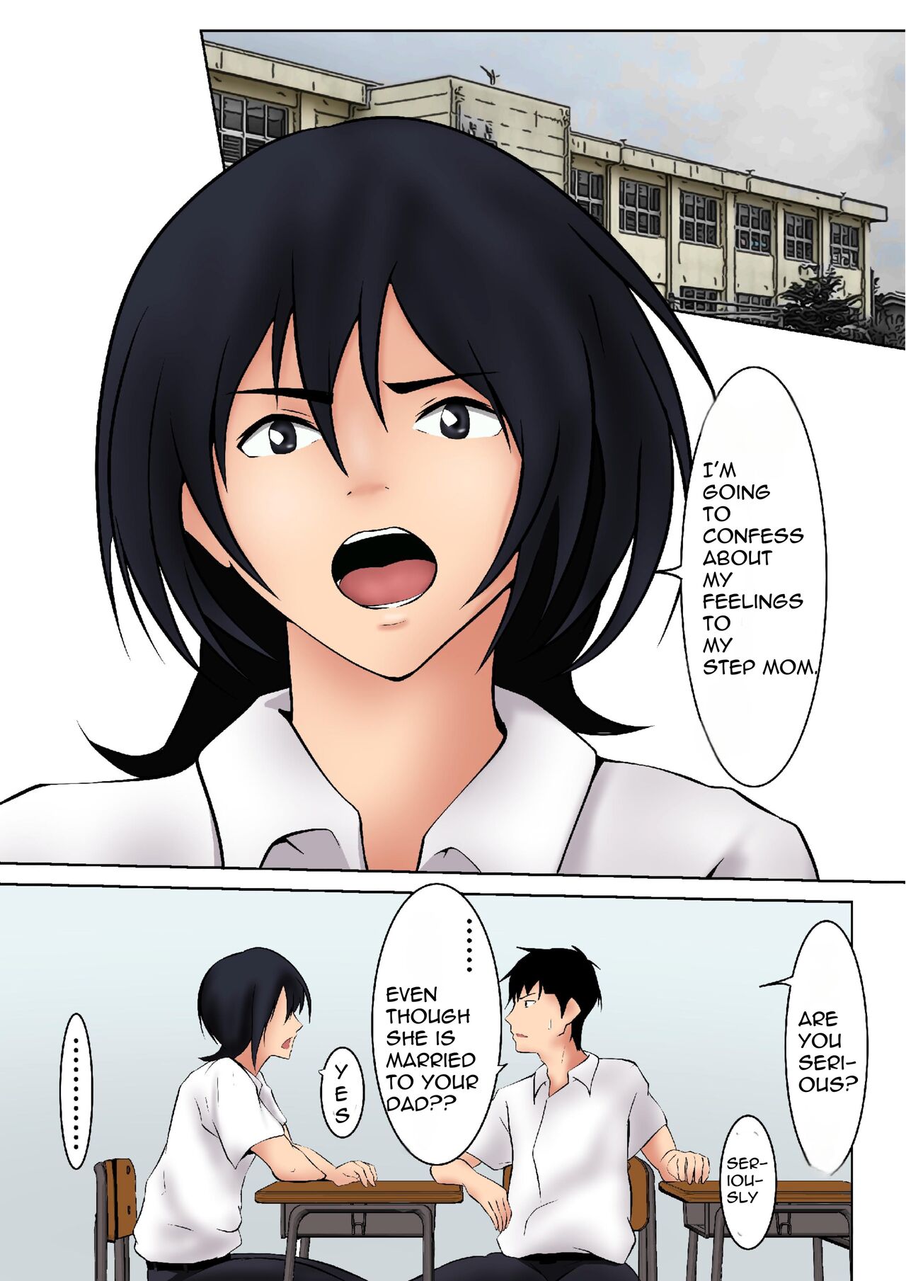 Okaa-san ga Boku no Tomodachi ni | My Step Mom and My Best Friend - Page 7