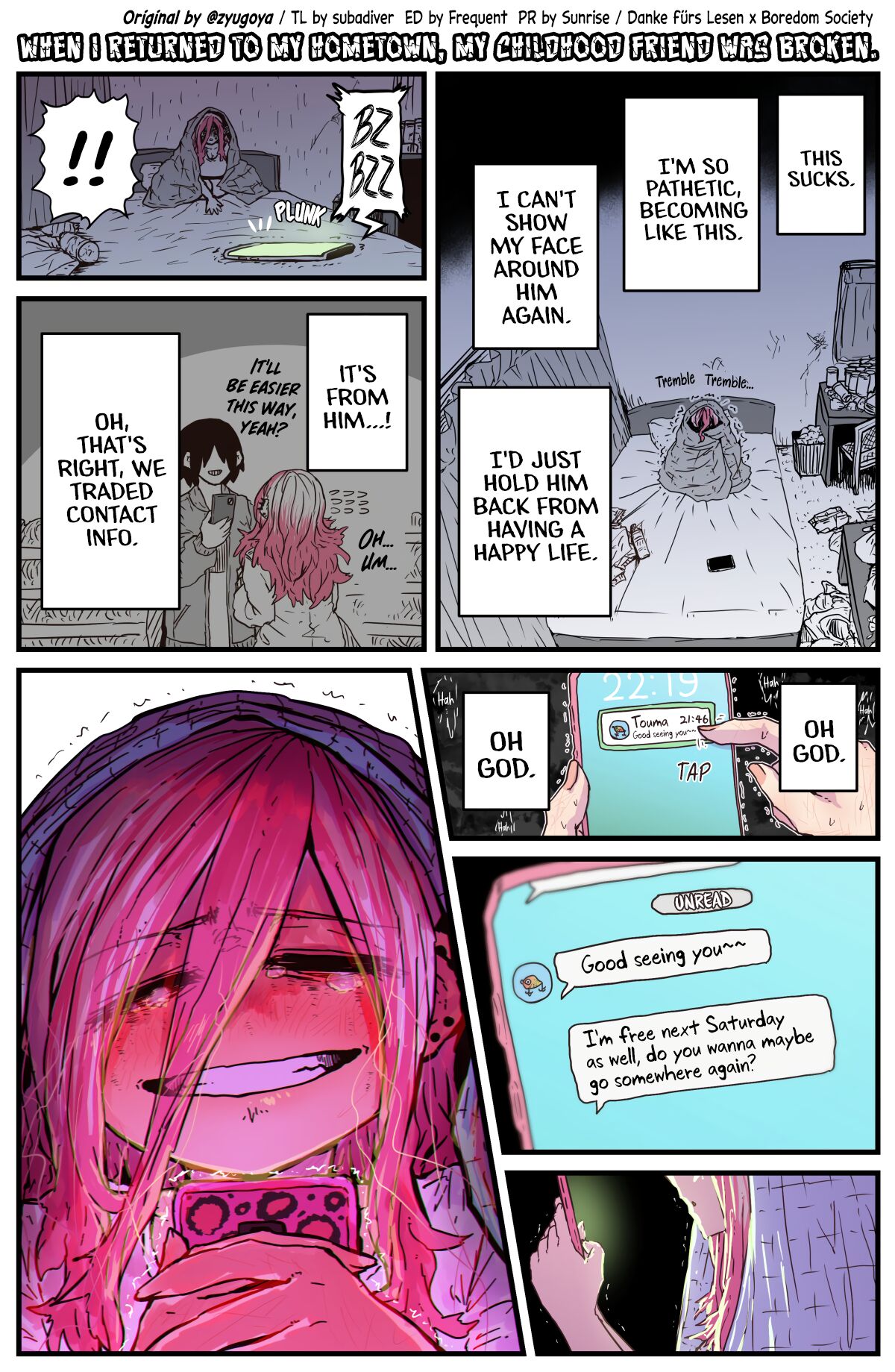 When I Returned to My Hometown, My Childhood Friend was Broken - Page 12