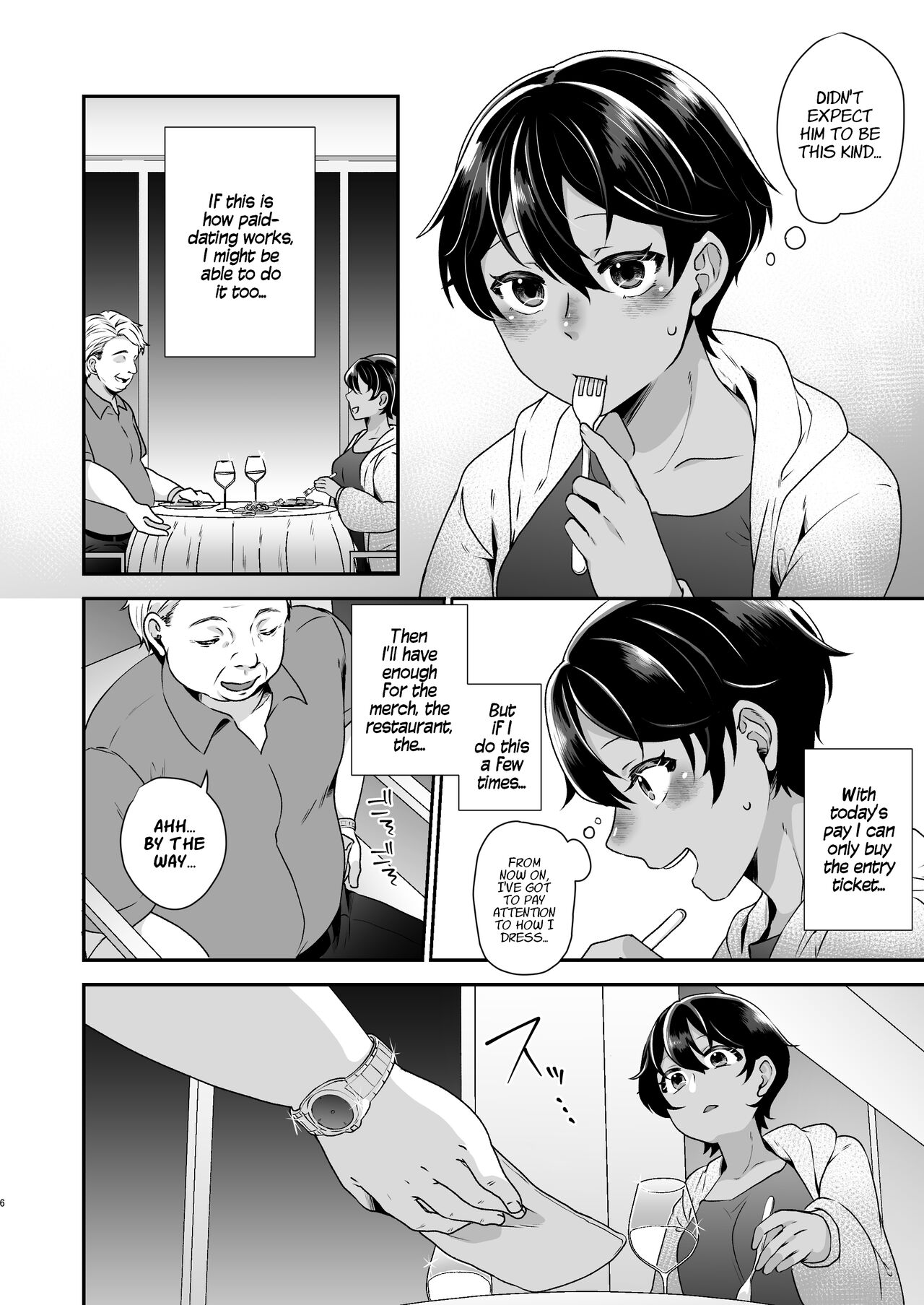 Boyish JK Papakatsu ni Ochiru | Boyish JK Corrupted By A Sugar Daddy - Page 5
