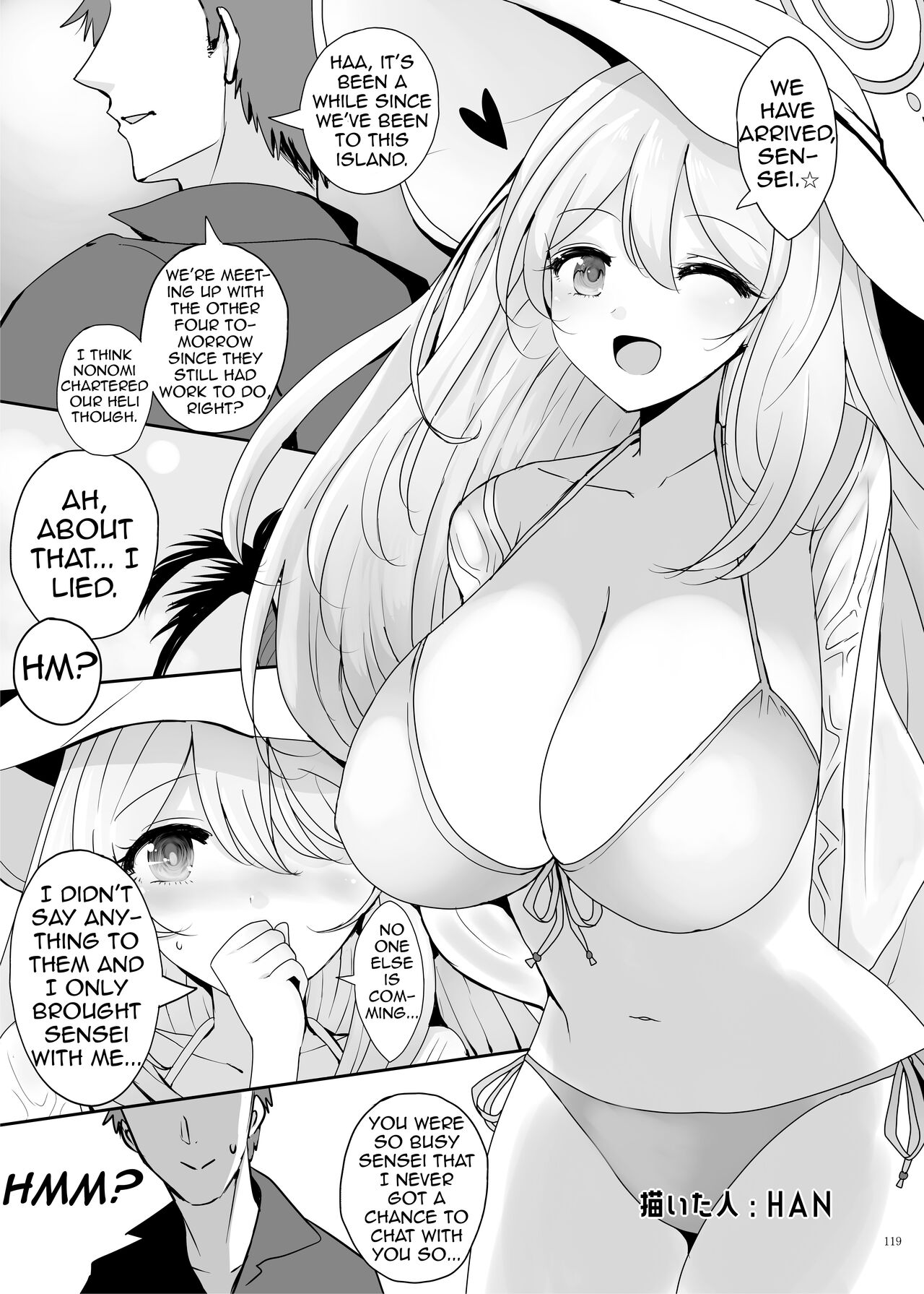 Ero Archive -BlueArch Icha Love Ero Goudou- - Page 121