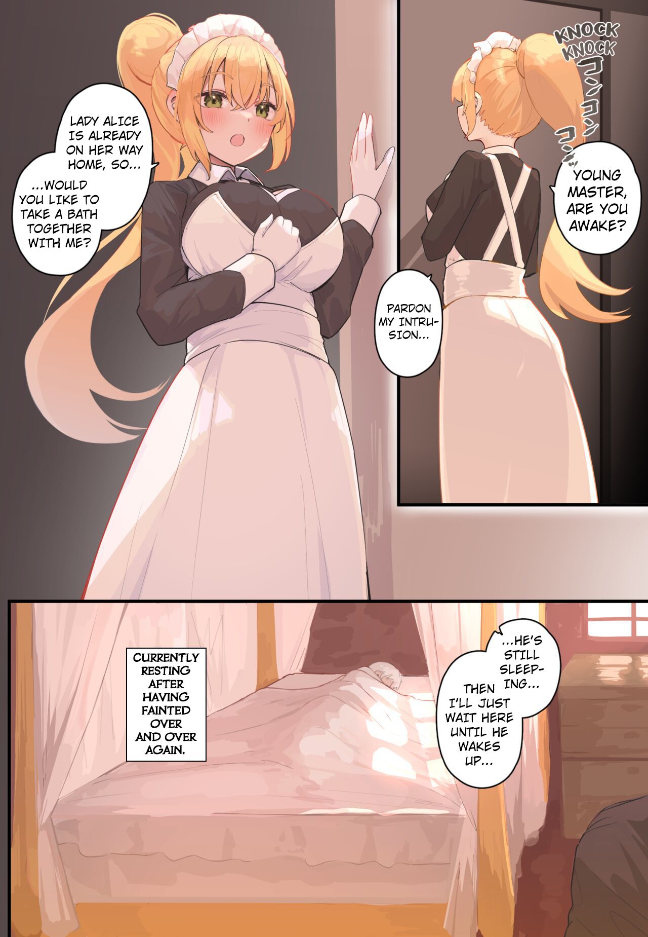 Onara Manga - Maid to Bocchama Part 2 - Page 12