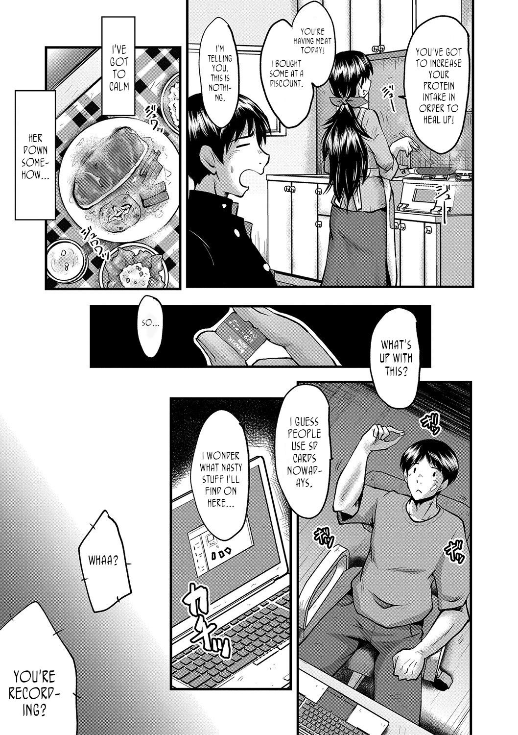 Tomodachi, Osananajimi mo Kaa-san mo Netorareru | My friend stole away both my childhood friend and my mother - Page 9