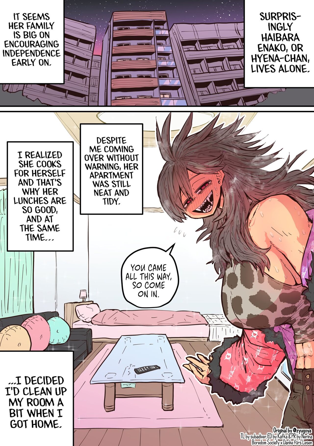 Being Targeted by Hyena-chan - Page 12