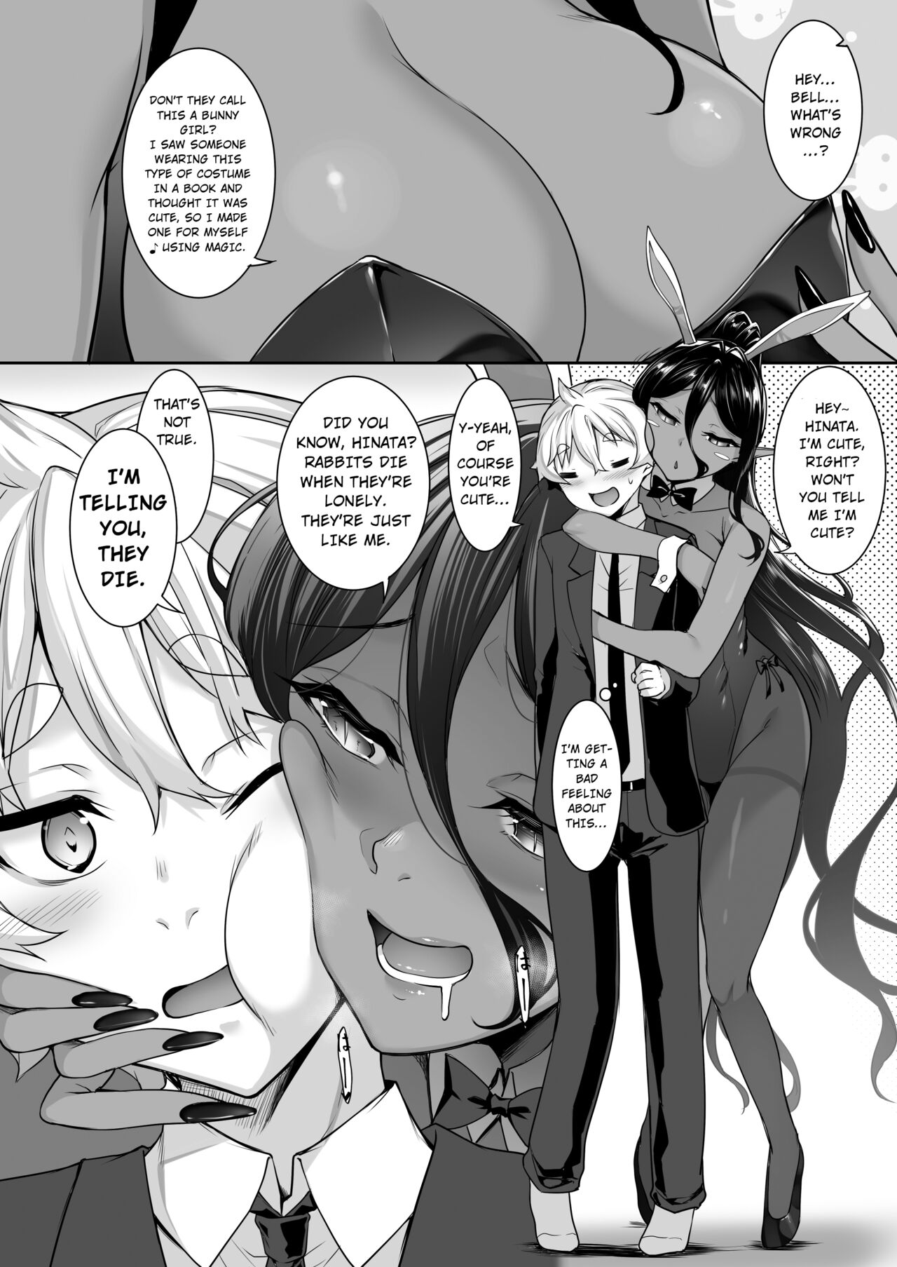 Chotto dake Ai ga Omoi Dark Elf ga Isekai kara Oikakete Kita 4 - Page 3