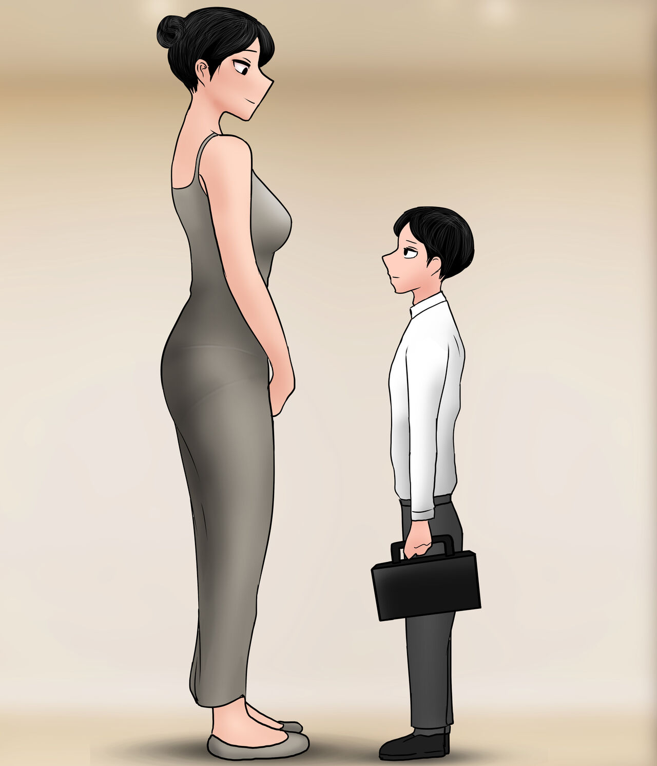 Being a slave of low-educated big ass wife-1 - Page 8