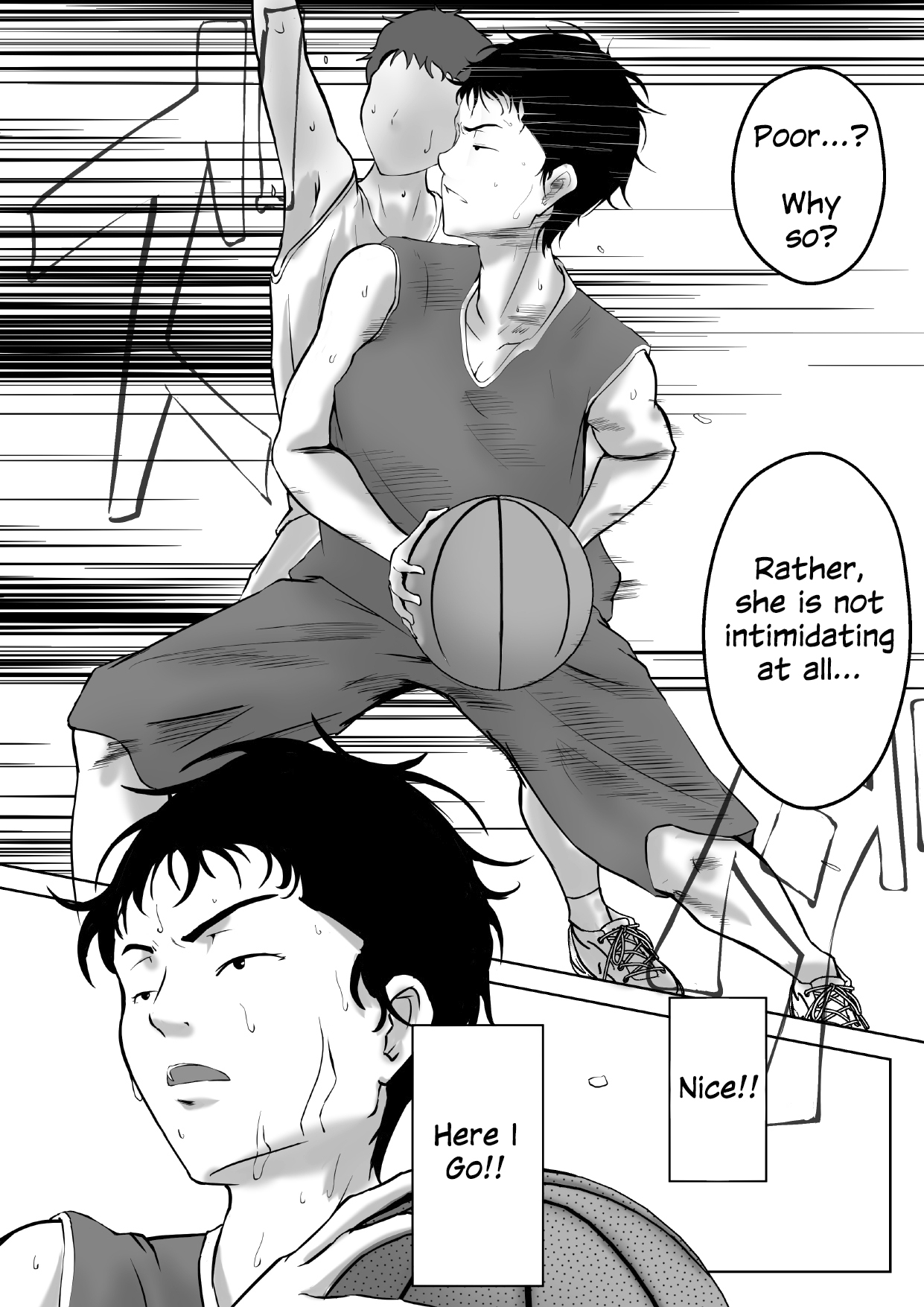 [Pentacle (Shimipan)] Baske-bu Center Ishida-san | Basketball Club Center Ms. Ishida [English] - Page 3