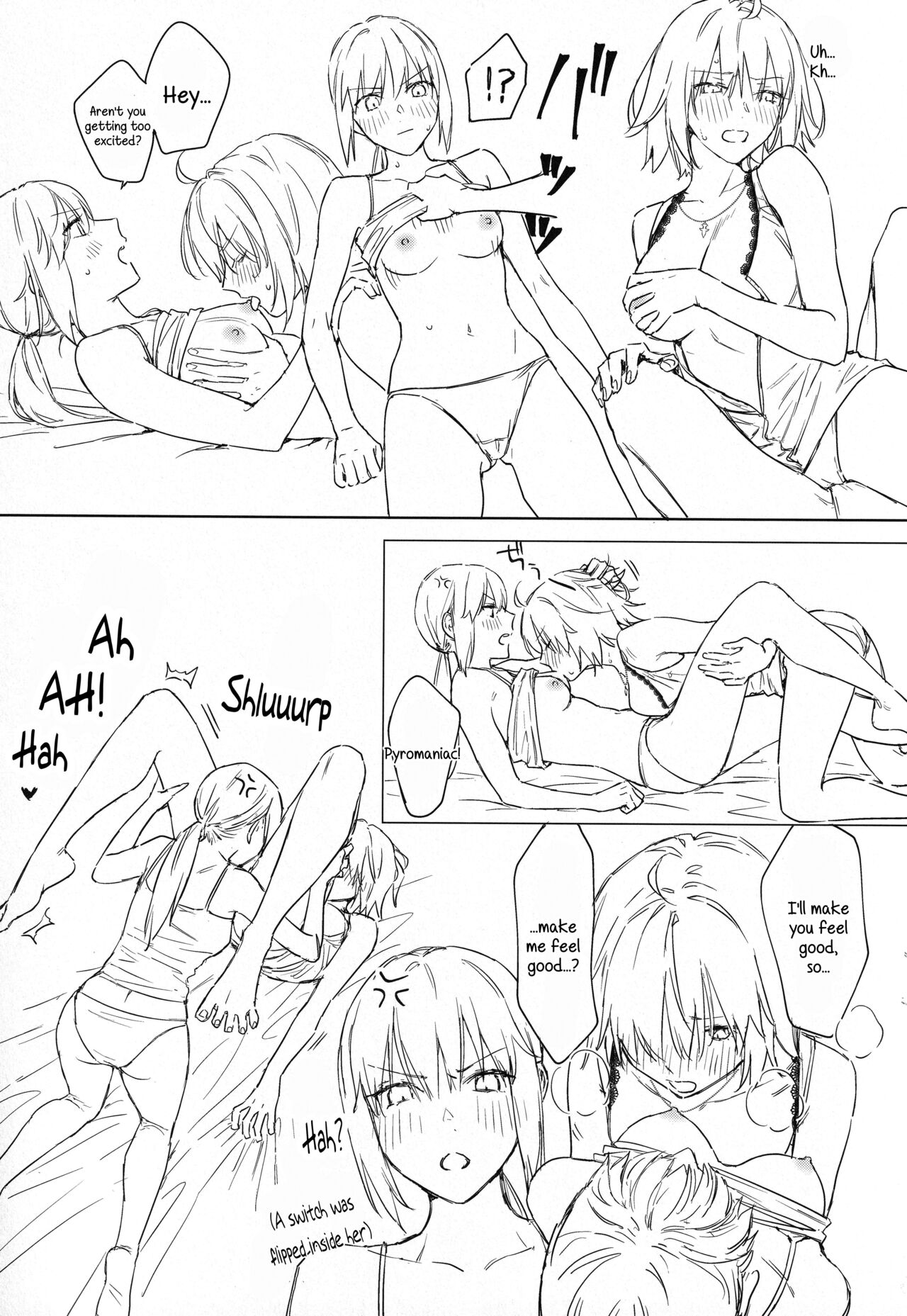 Artoria Alter x Jeanne Alter Sairokushuu - Page 127
