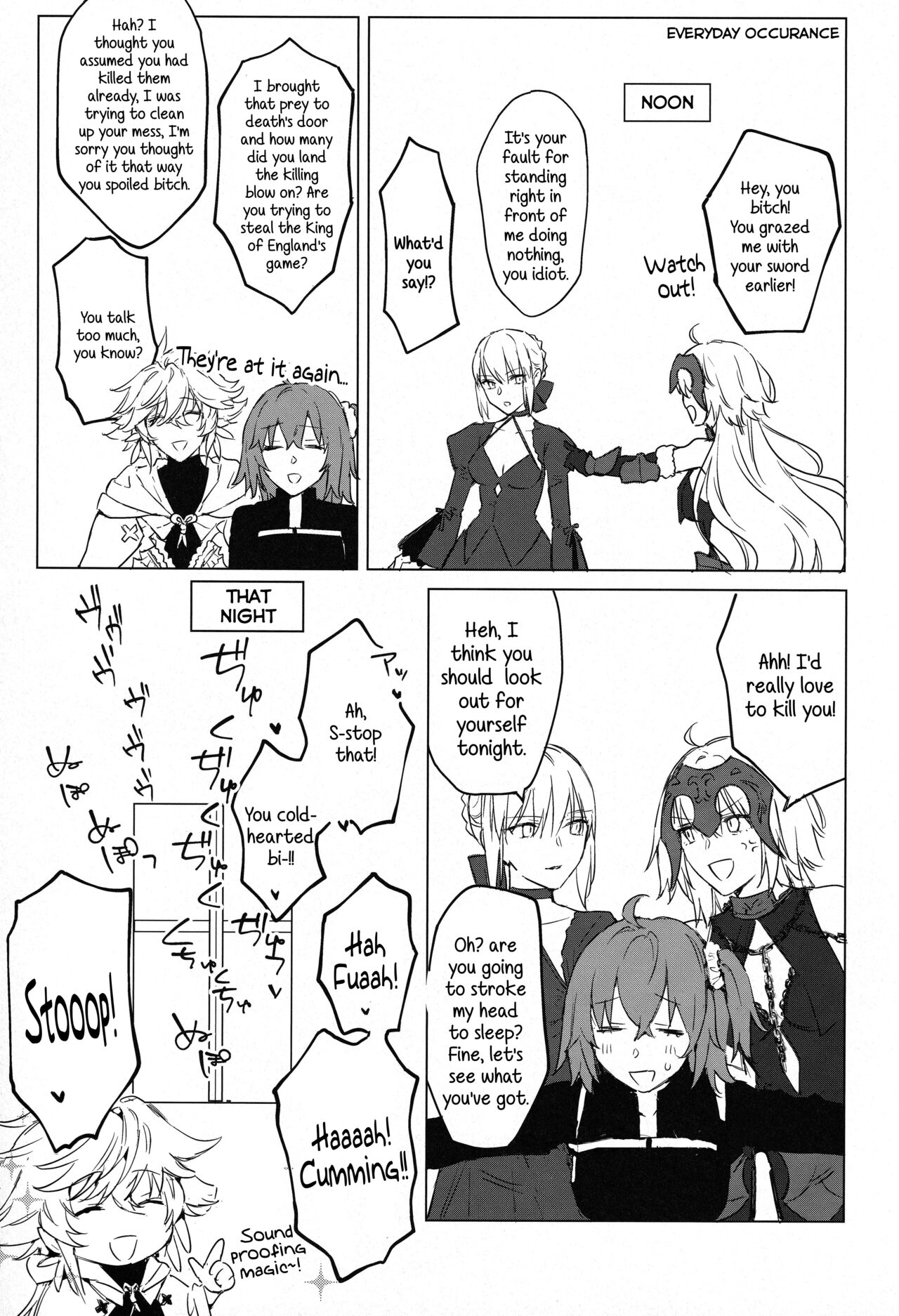 Artoria Alter x Jeanne Alter Sairokushuu - Page 129