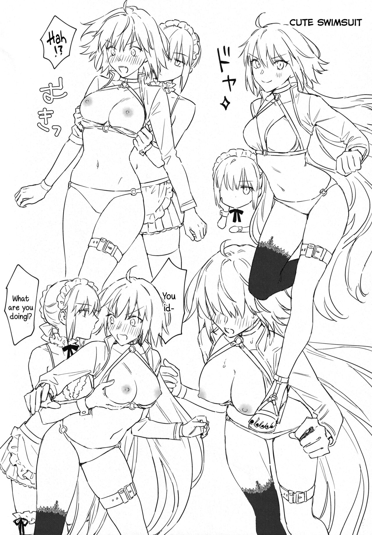 Artoria Alter x Jeanne Alter Sairokushuu - Page 132