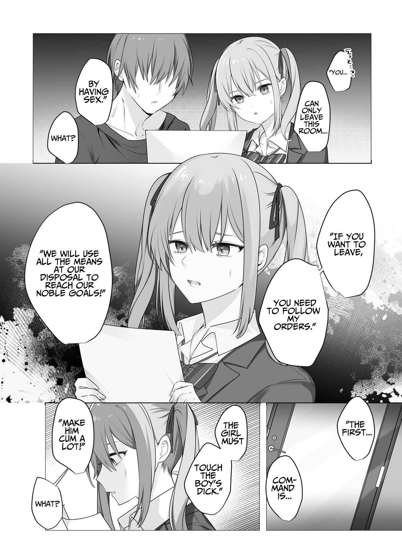 Sex Shinai to Derarenai Heya ni Naka no Warui Imouto to Tojikomerareru | Trapped in a Sex-locked Room with your Bitchy Little Sister - Page 7