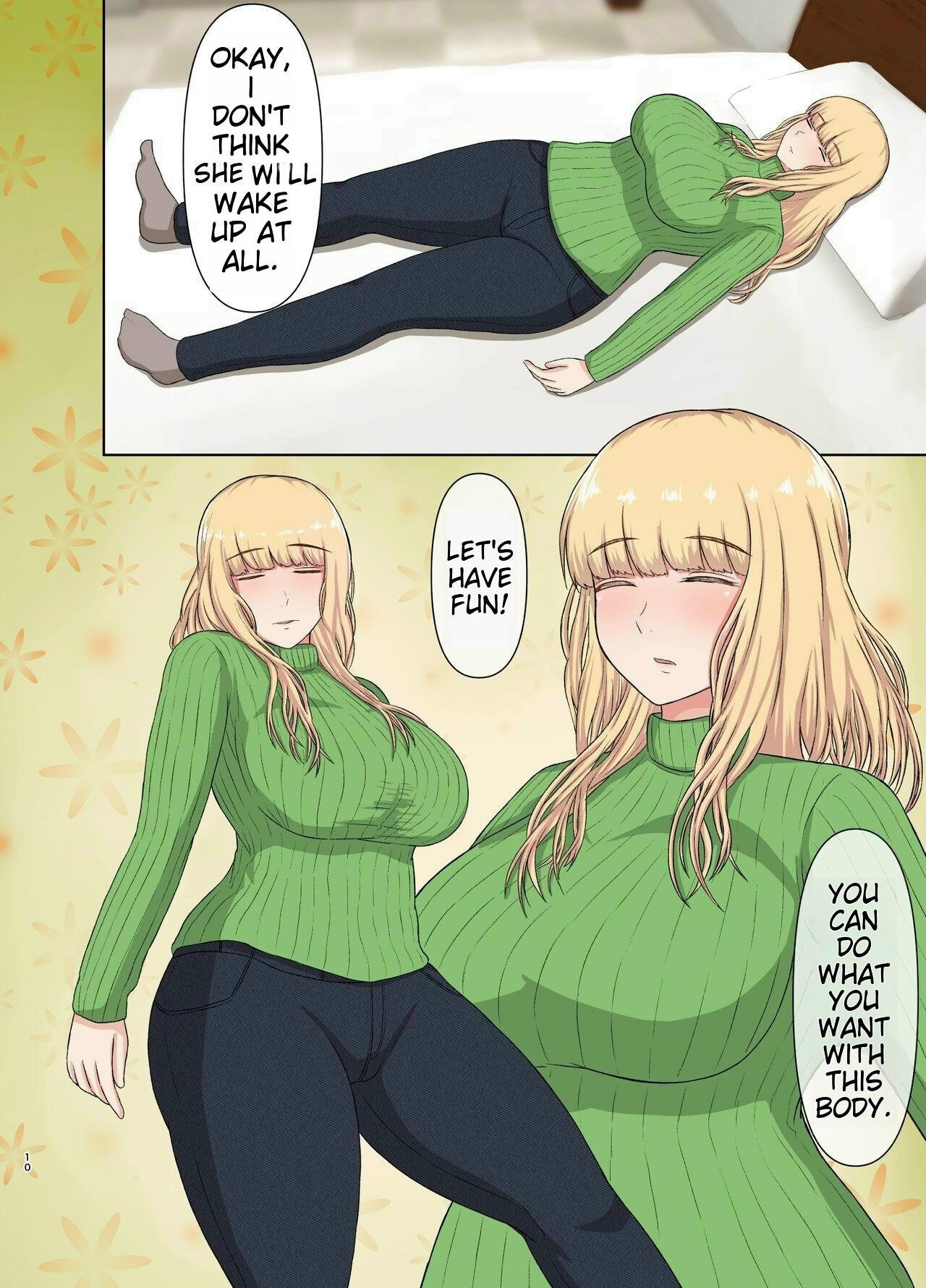 Kinpatsu Oba-san no Suiminkan - Page 9