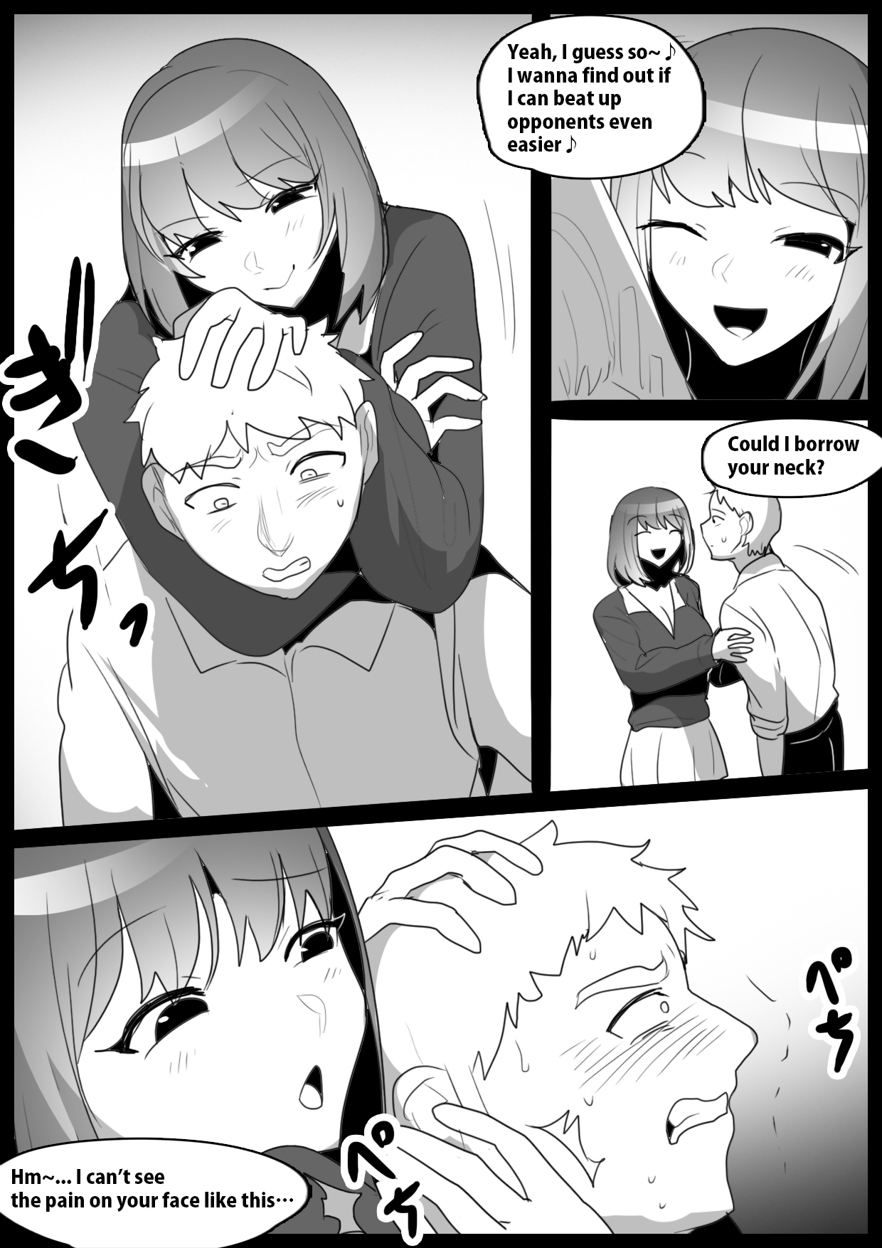 Onaji Class no  Onna Tomodachi ni Maso Bare shite, Sandbag Dorei ni  Otosareta Hanashi. | Turned into a punching bag slave by two girls in my class who found out I was a masochist - Page 3