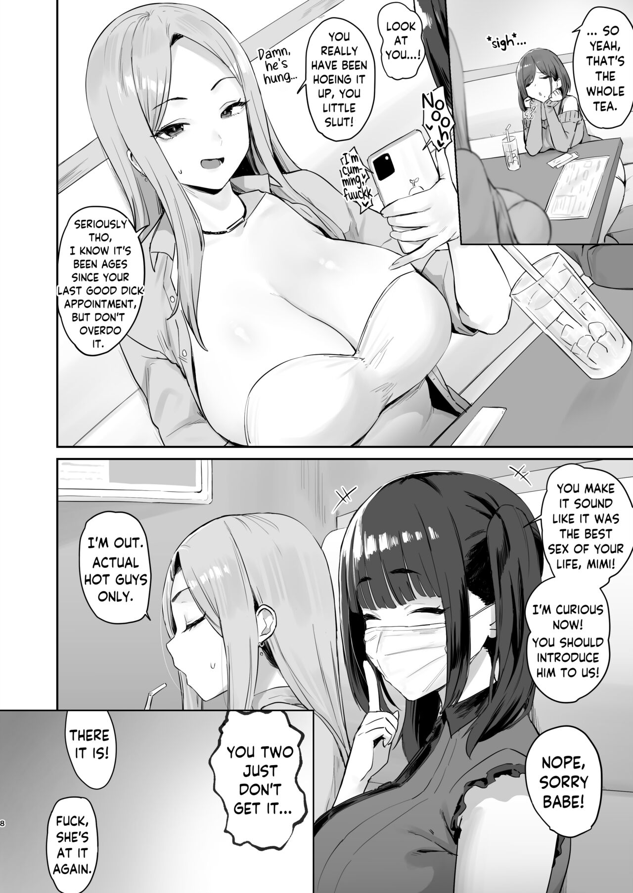 Papakatsu JD, Ochinpo Yuuryou Bukken o Mitsukeru. | College Sugar Baby - On the Market for Some Prime Daddy Dick - Page 8