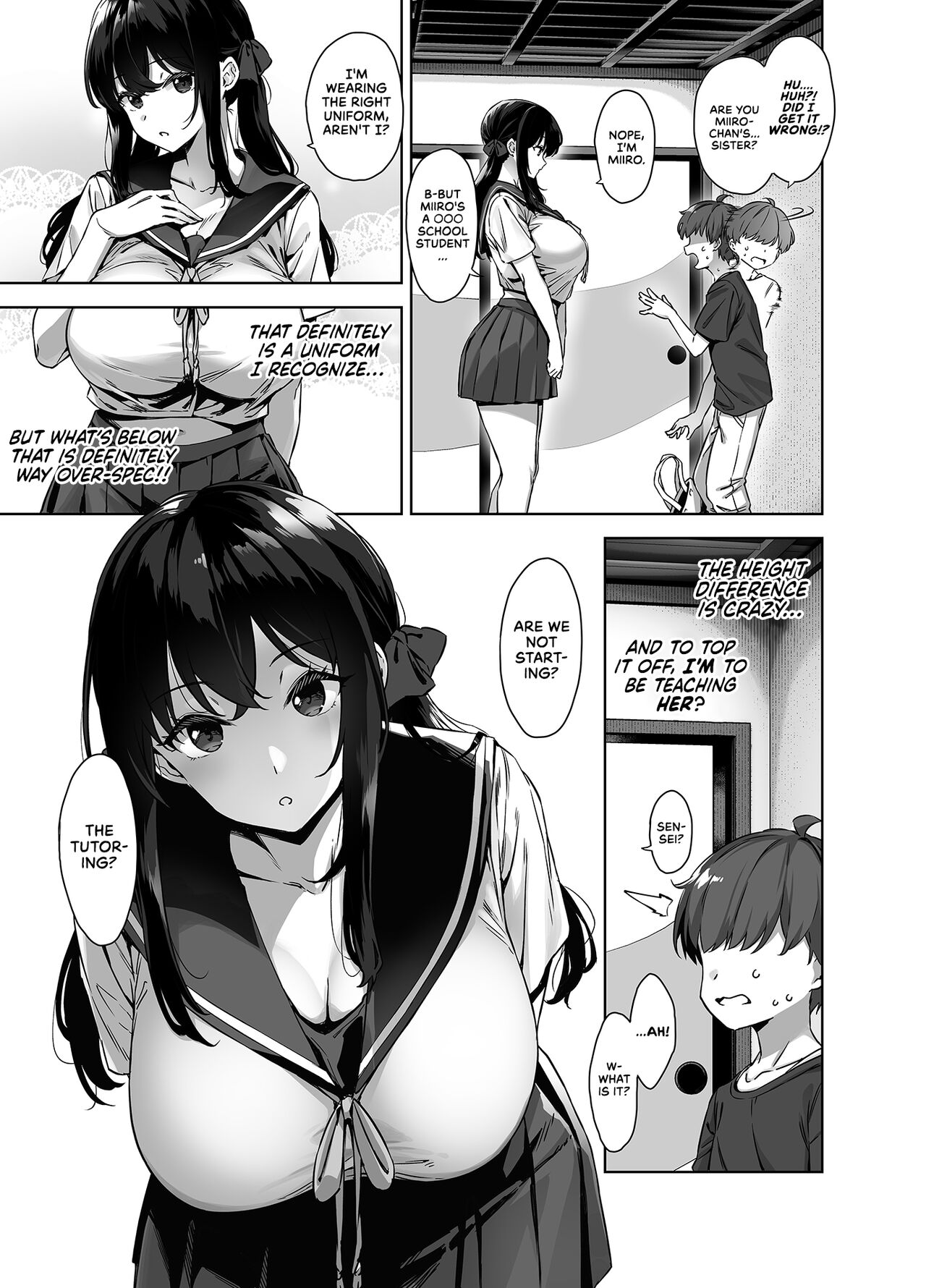 Natsu to Inaka to Yuuwaku shite kuru Dekkai Oshiego | Summertime in the Countryside With The Huge Student Seducing Me - Page 8