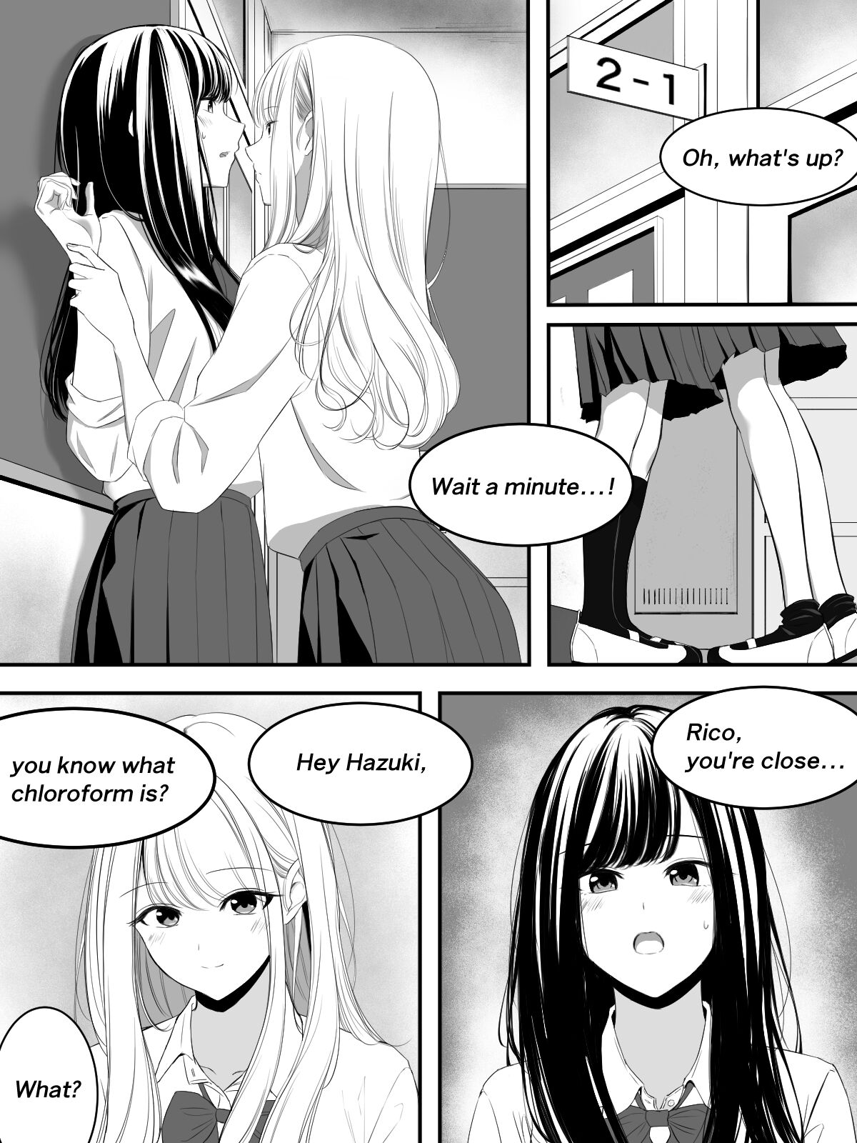 Yuri comic Part 1,2 and 3. - Page 11
