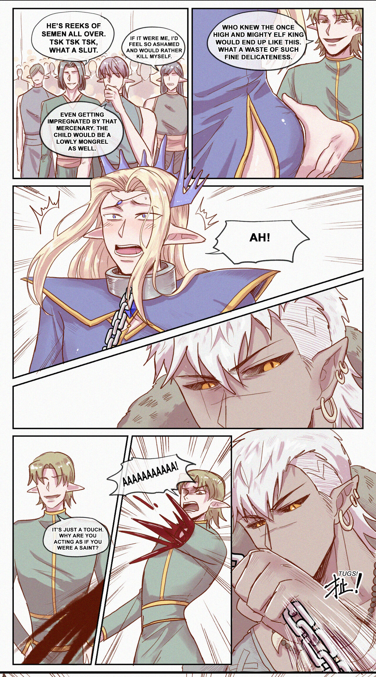 【DARK STORY】THE MERCENARY AND THE ELF KING - Page 15