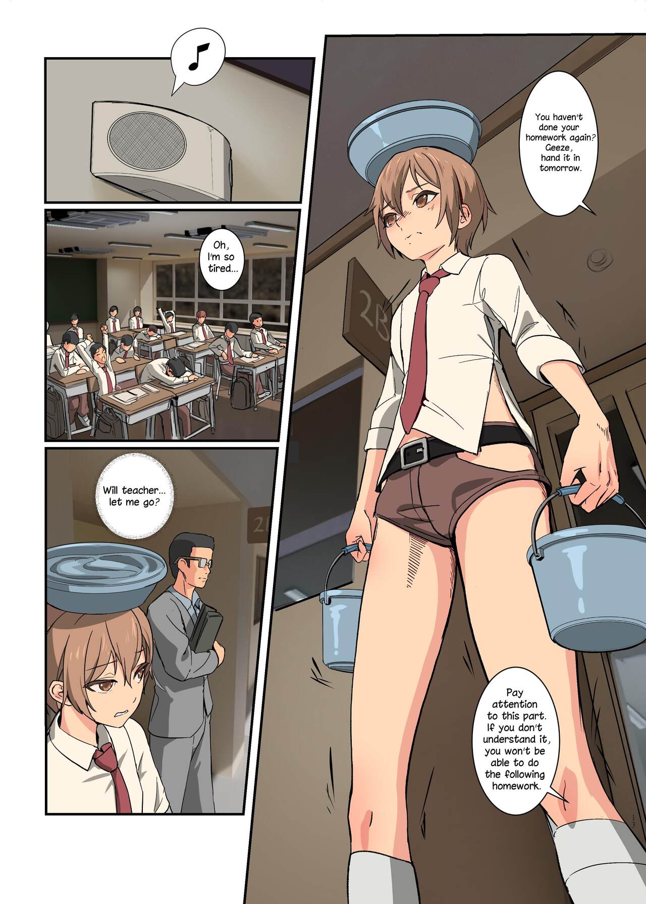 Shared Class Toy: The Daily Physical Punishments of Suzuji - Page 13