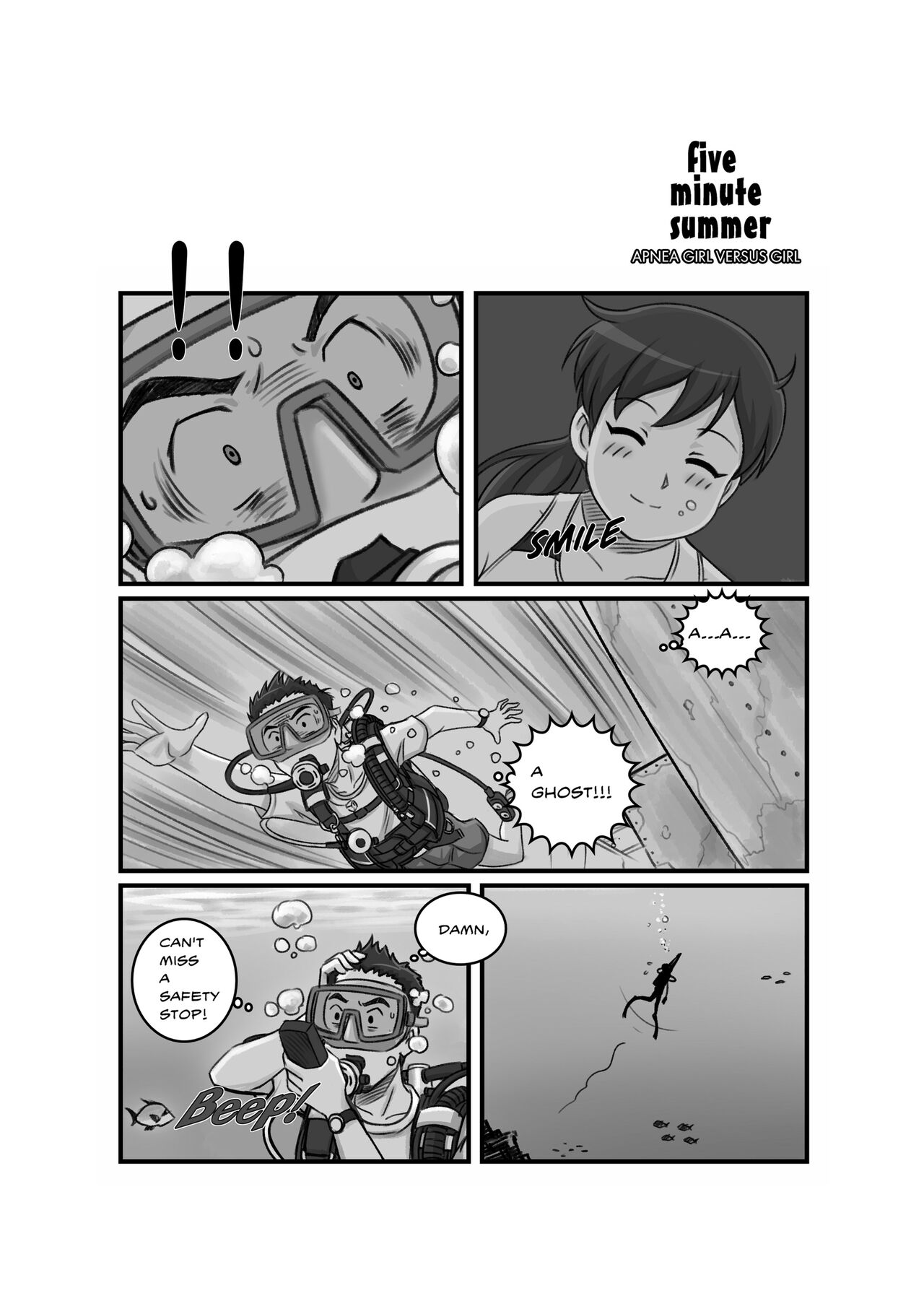 Apnea Girl Versus Girl - Page 15