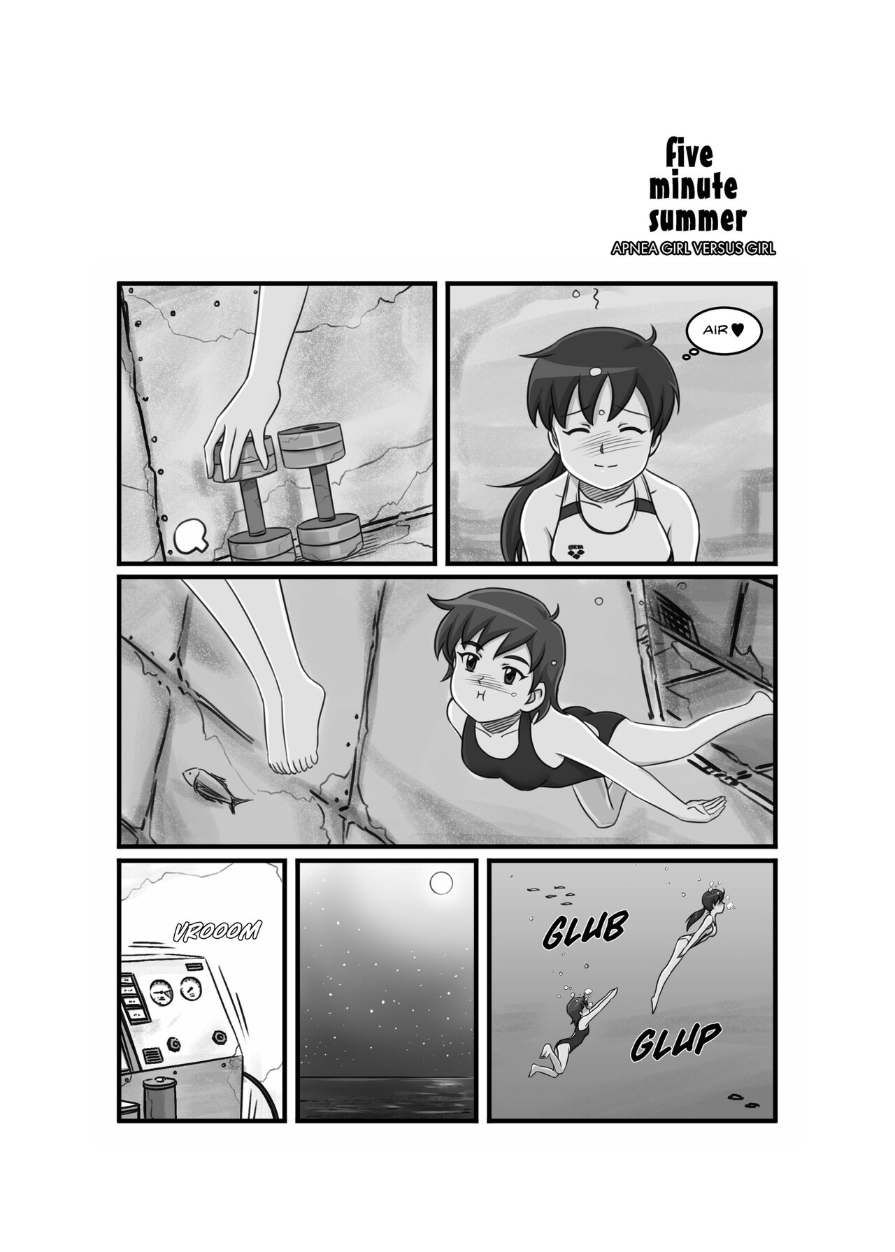 Apnea Girl Versus Girl - Page 21