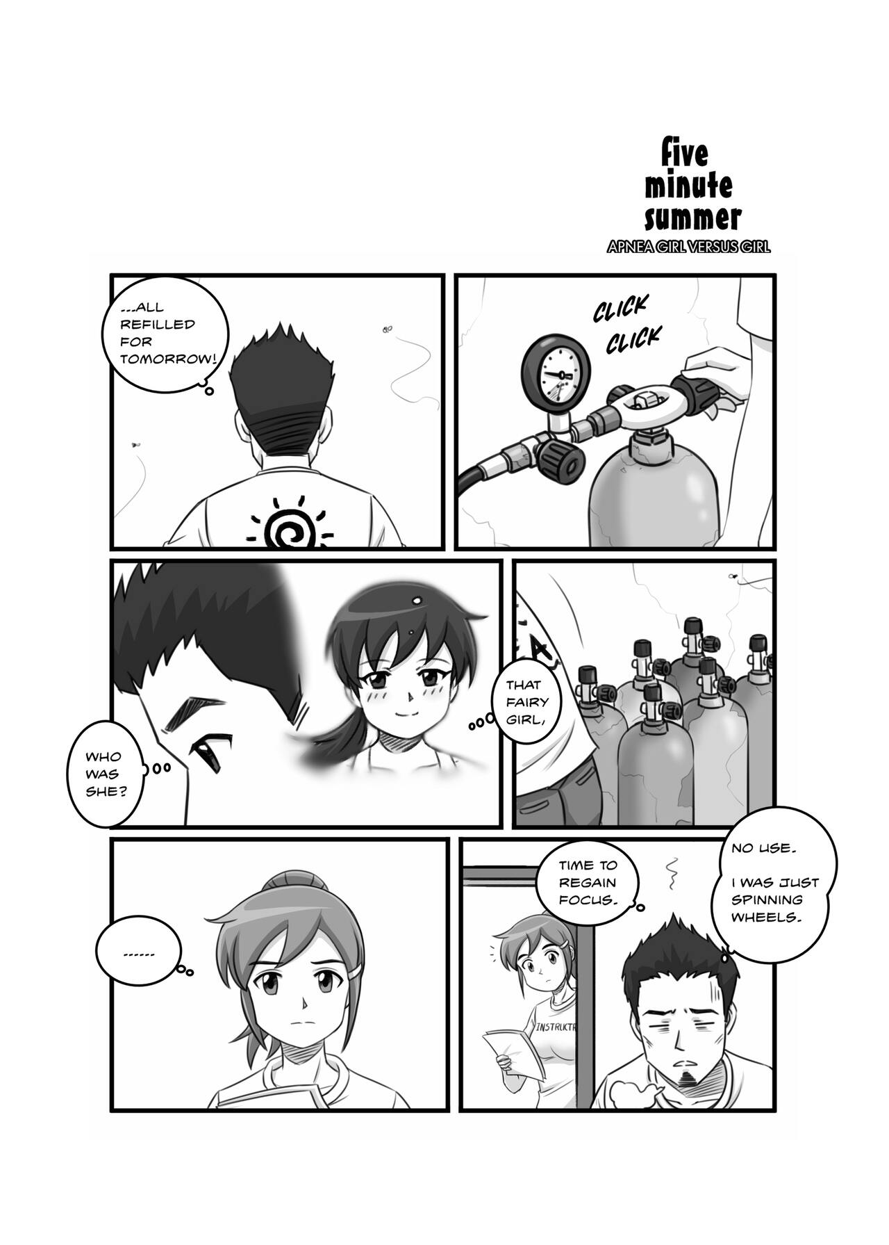 Apnea Girl Versus Girl - Page 22