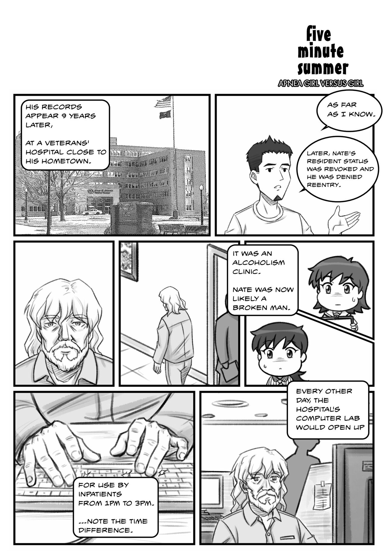 Apnea Girl Versus Girl - Page 227