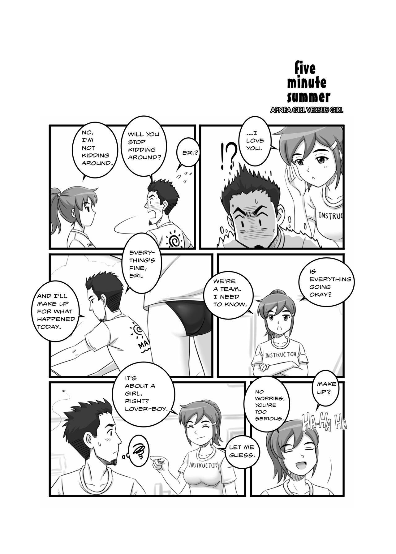 Apnea Girl Versus Girl - Page 23
