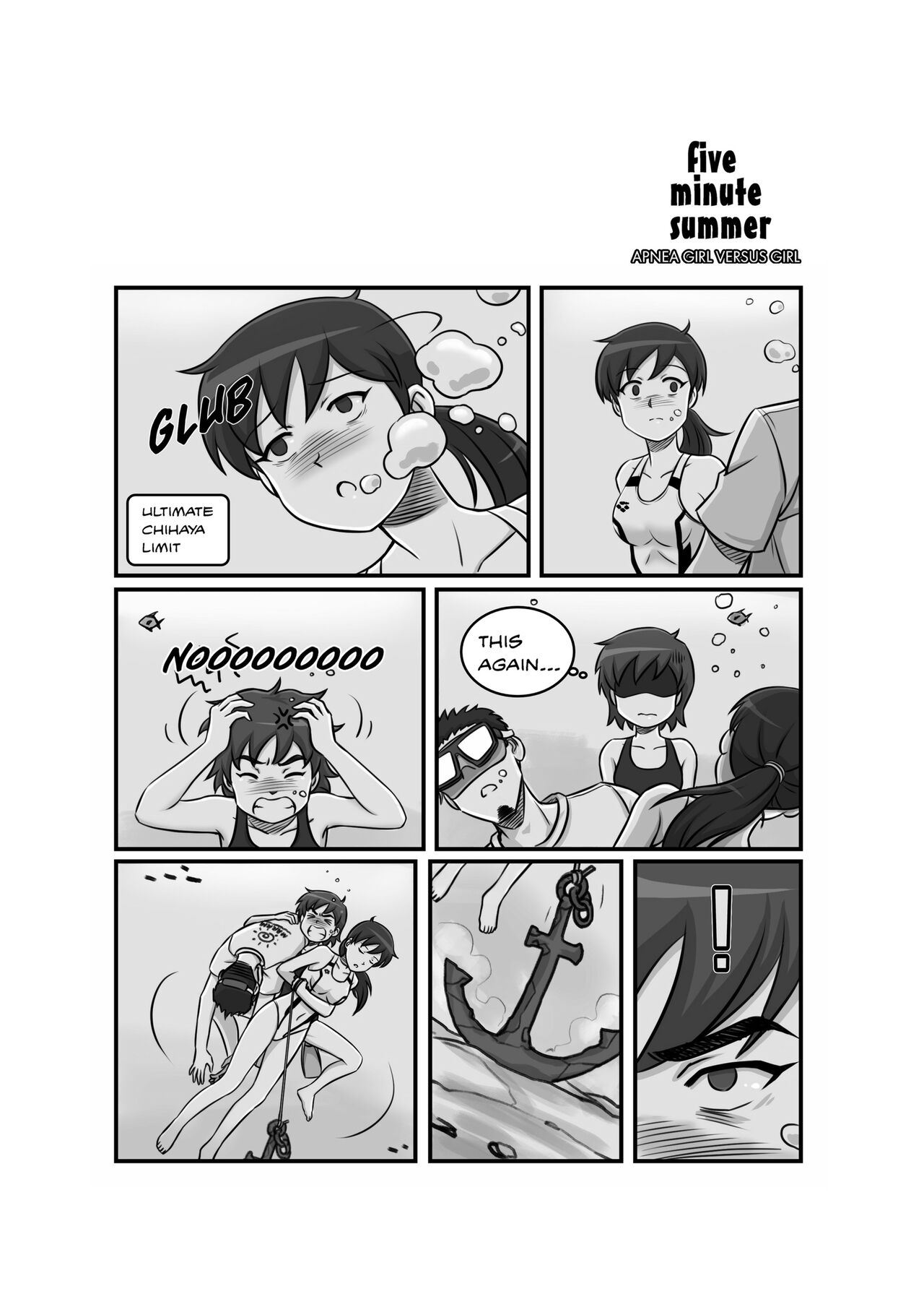 Apnea Girl Versus Girl - Page 34