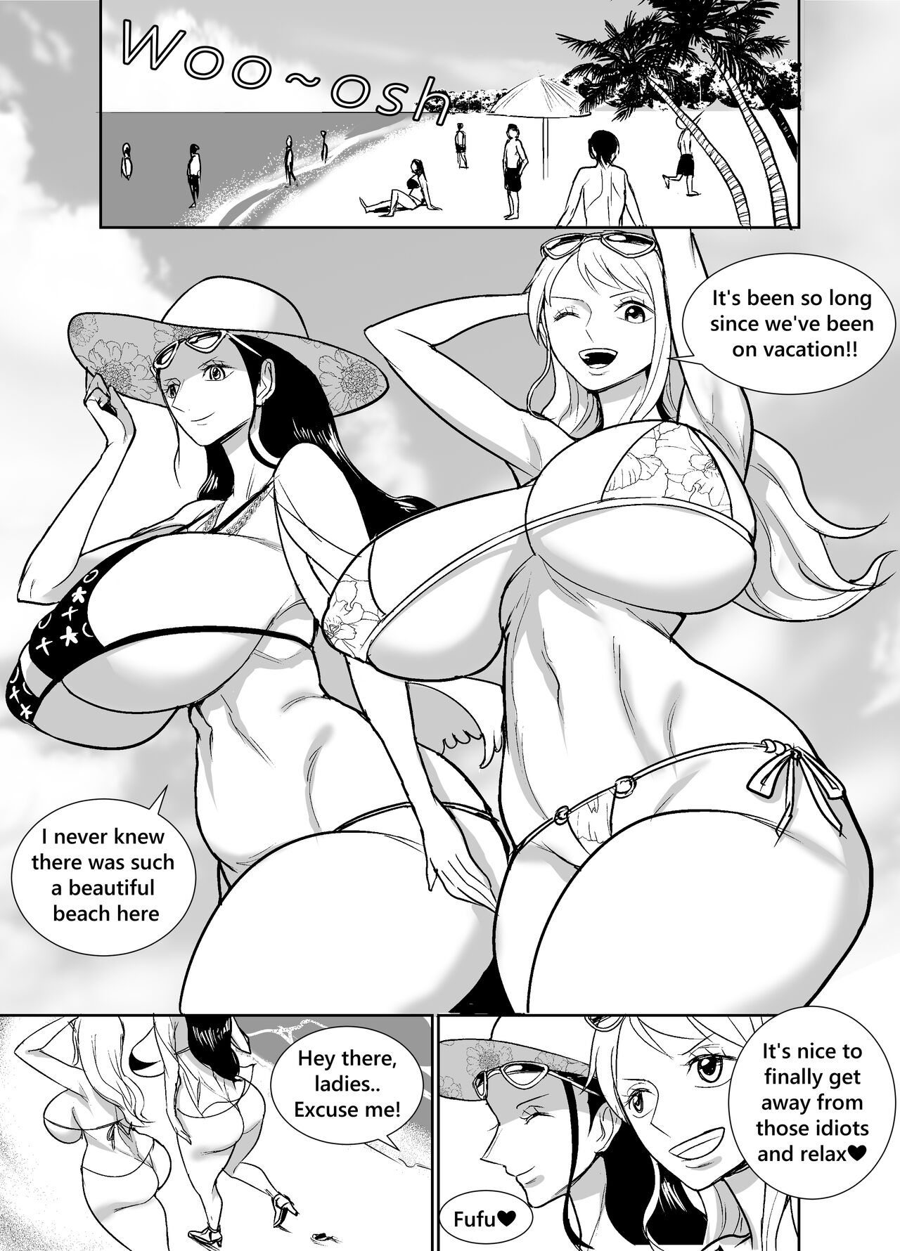 NamiRobi OneShota Vacance | NamiRobi OneShota Vacation - Page 3