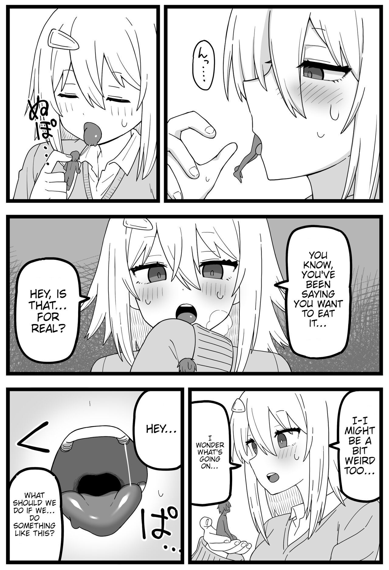 The Manga about Being Physically Eaten by a Giant Classmate - Page 14