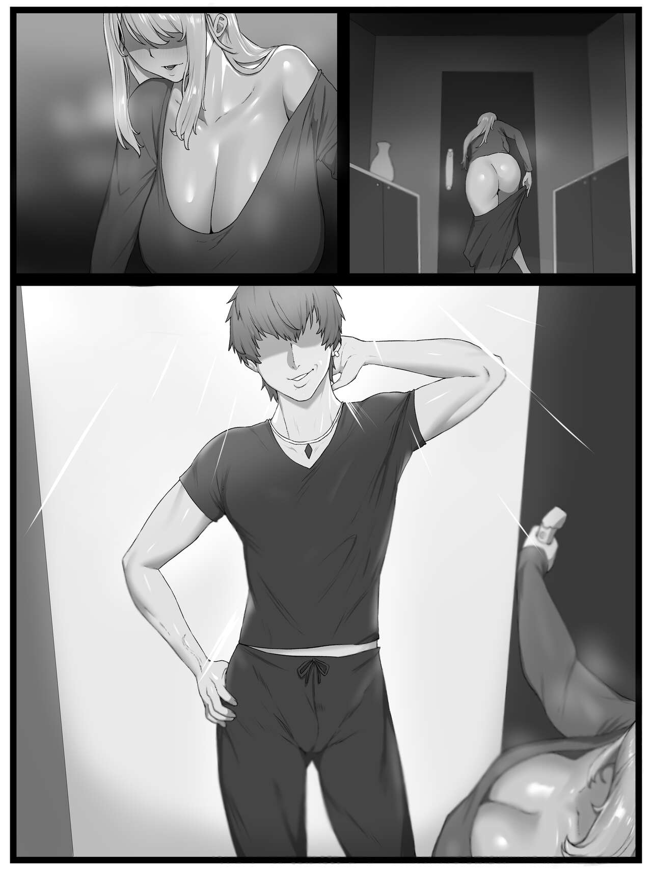 欲求不満の金髪人妻を誘ってみたらあっけなくチン堕ちしました - Page 38