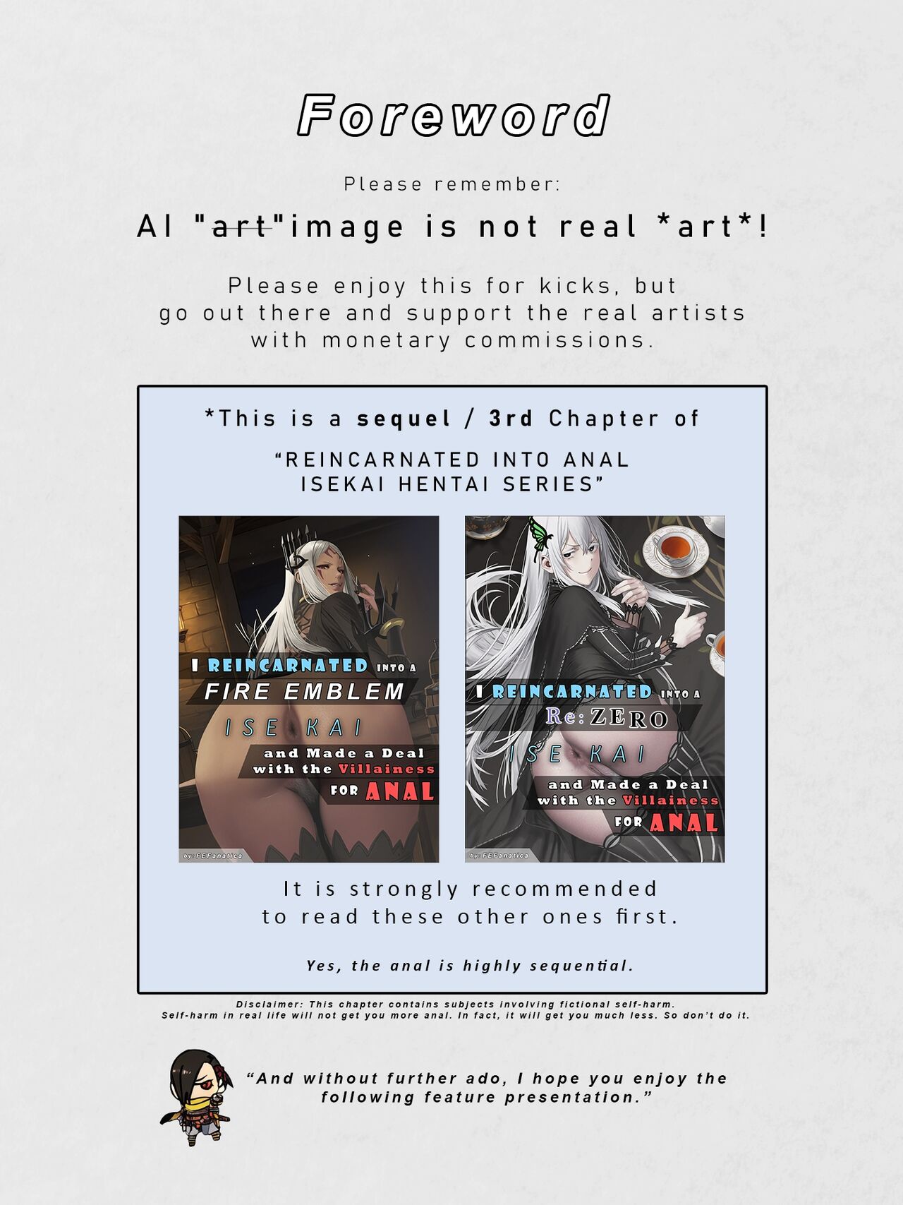 I Reincarnated into a Re:ZERO Isekai and Left the Villainess After Anal - Page 2