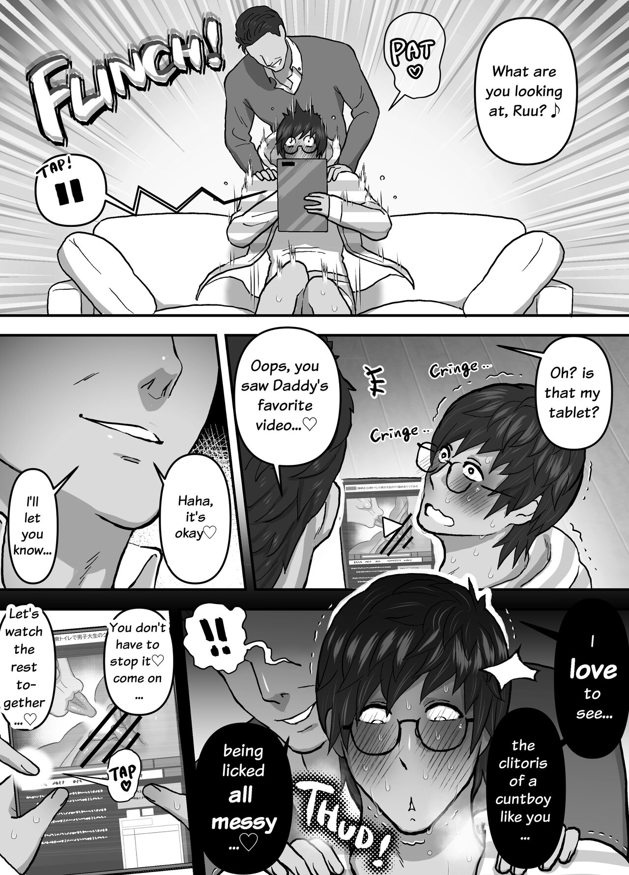 Watching Porn Videos Alone with my Dad - Page 7