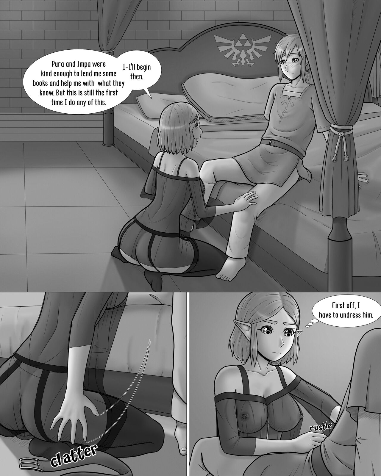 [Hentia-chan] Zelda no Densetsu -Princess to no Night- | The Legend of Zelda -A night with the Princess- (The Legend of Zelda: Tears of the Kingdom) [English] - Page 8