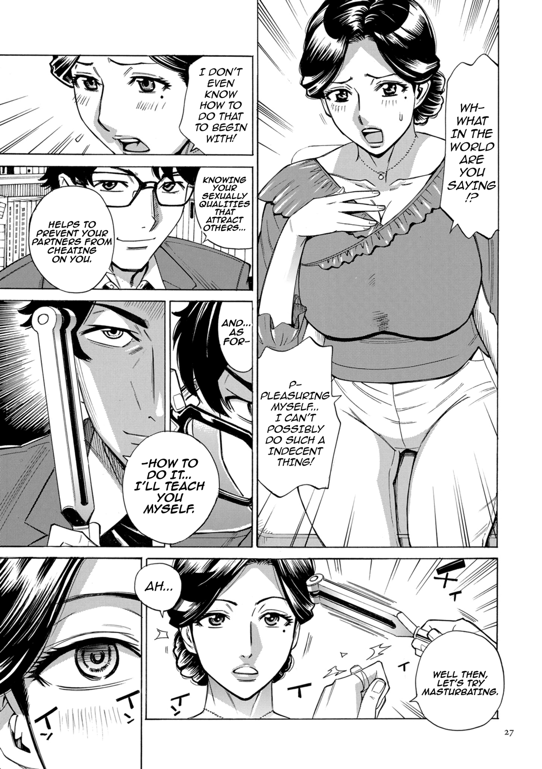 Hitozuma Hypnotherapy Ch. 1-3 - Page 27