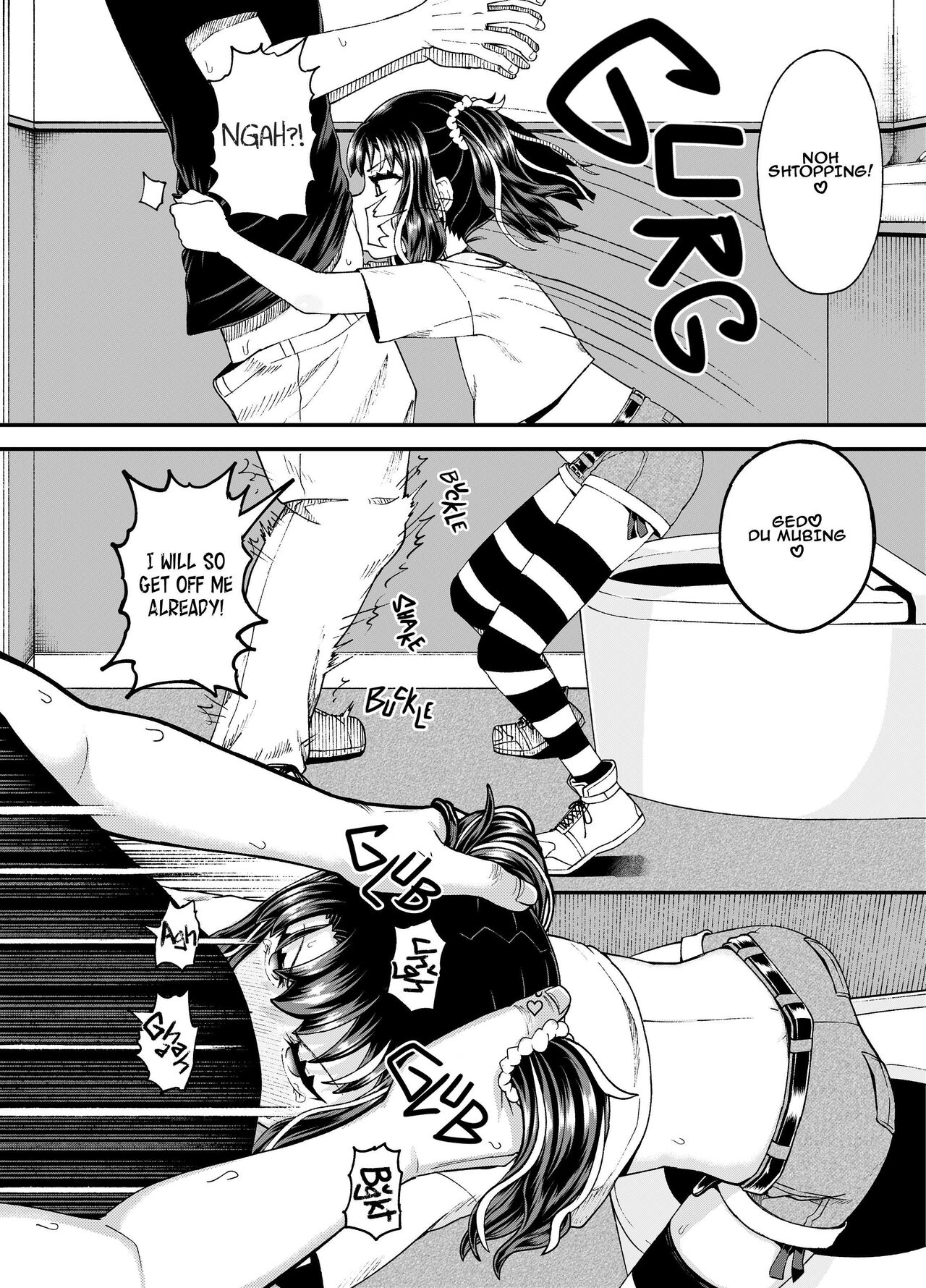 Uwa, Mesugaki Tsuyoi! - Page 34