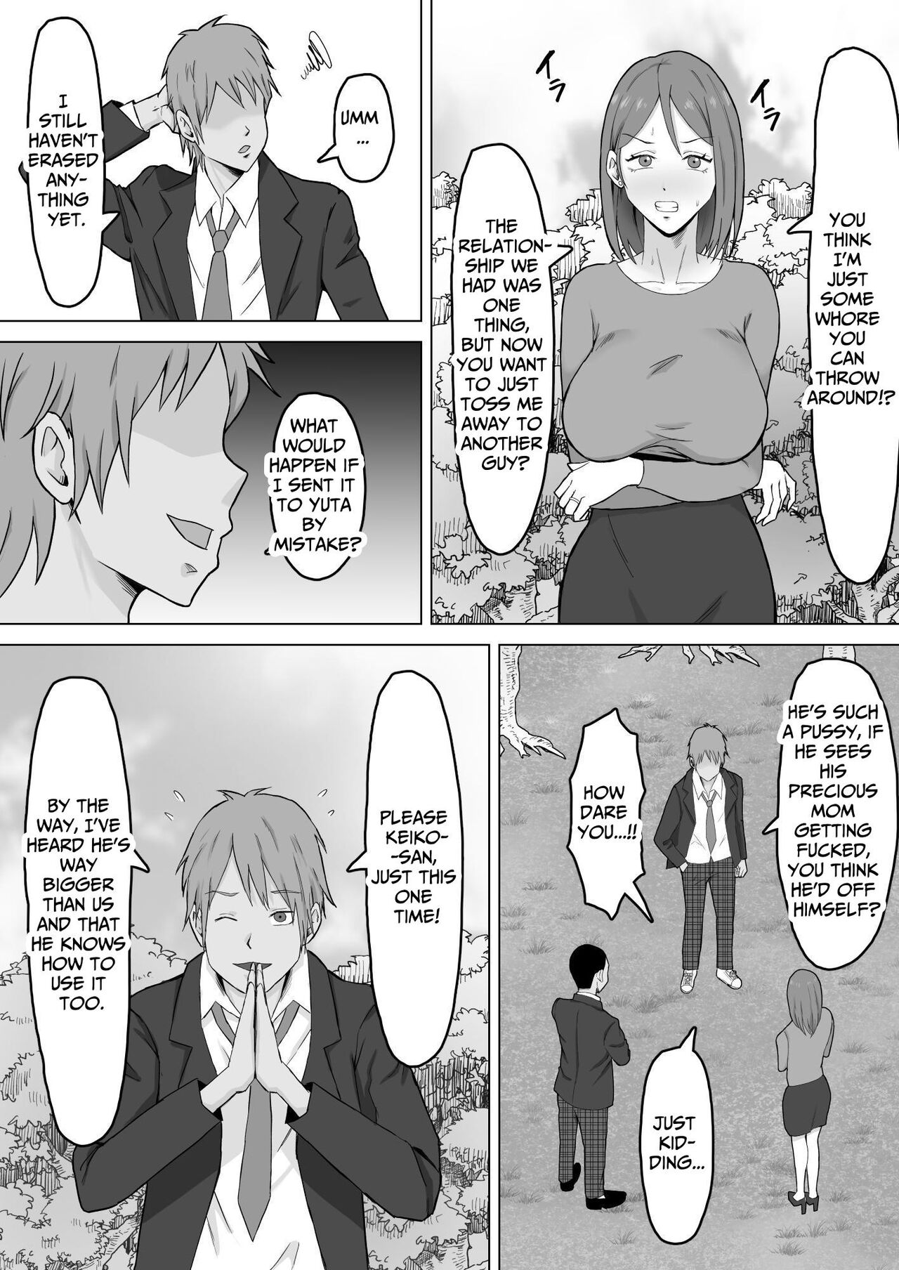 Haha Banare 2 - They cuckold my mother | Mom's Separation 2 - Page 12