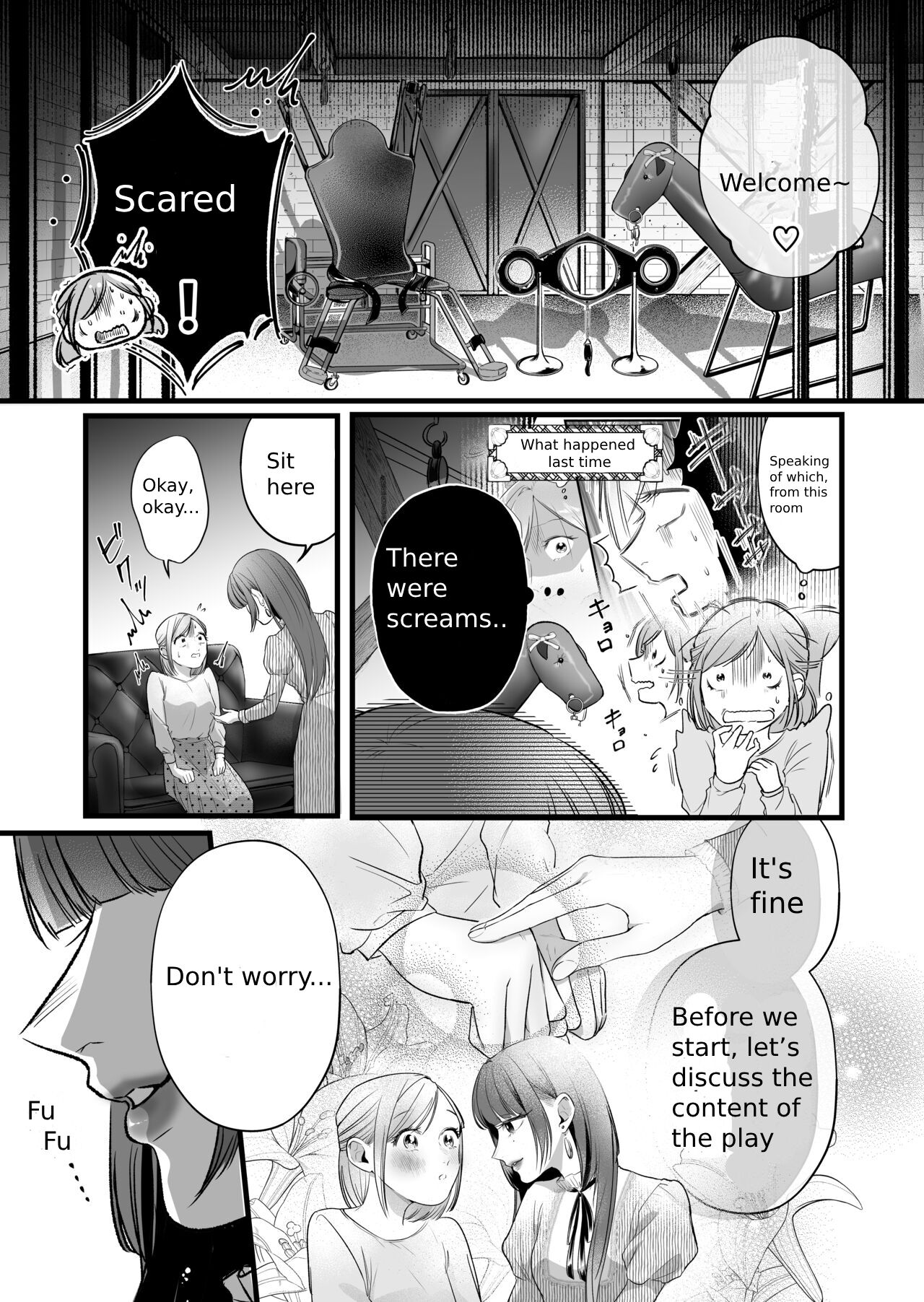 The story of an exhausted woman being beaten by a lustful woman - Page 7