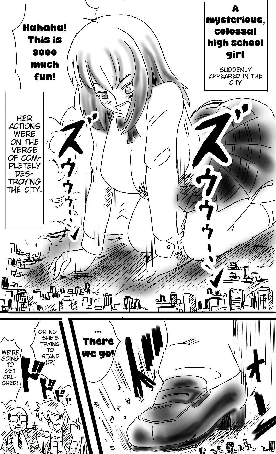 The super-giant high school girl appears again - Page 9