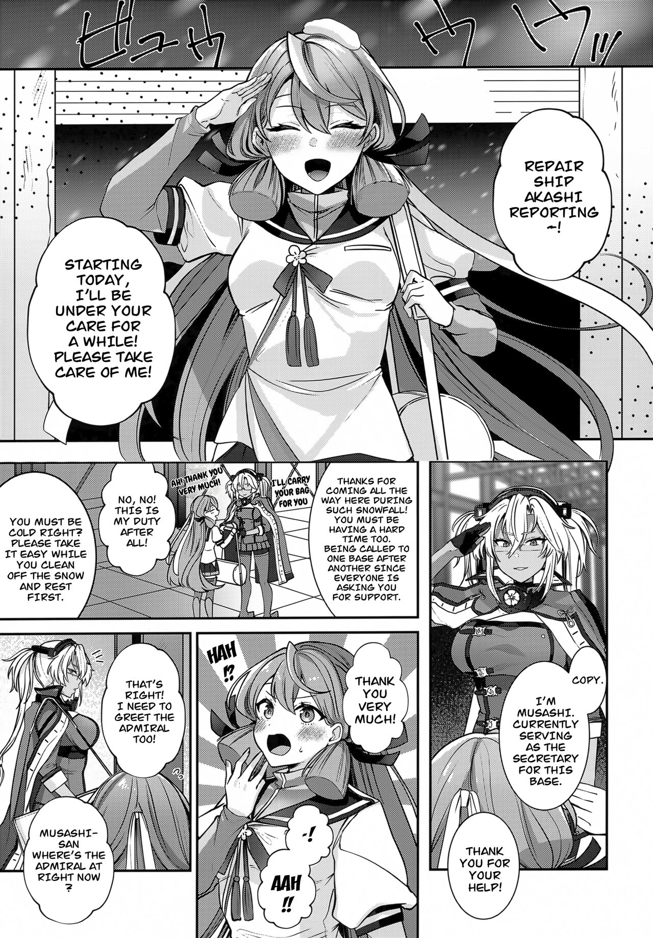 (C102) [Marosaan (Yunamaro)] Musashi-san no Yoru Jijou Hitoribocchi no Yoru Hen | Musashi's Nightly Affairs -The Night Alone- (Kantai Collection -KanColle-) [English] [CarlJPTL] - Page 10