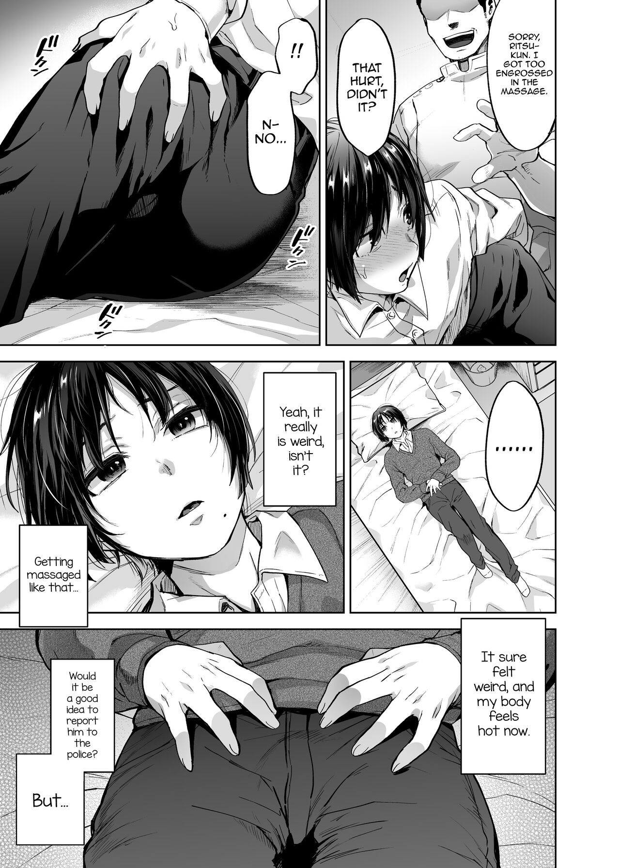 Yuutousei Shounen to Himitsu no Tokubetsu Massage - Page 10